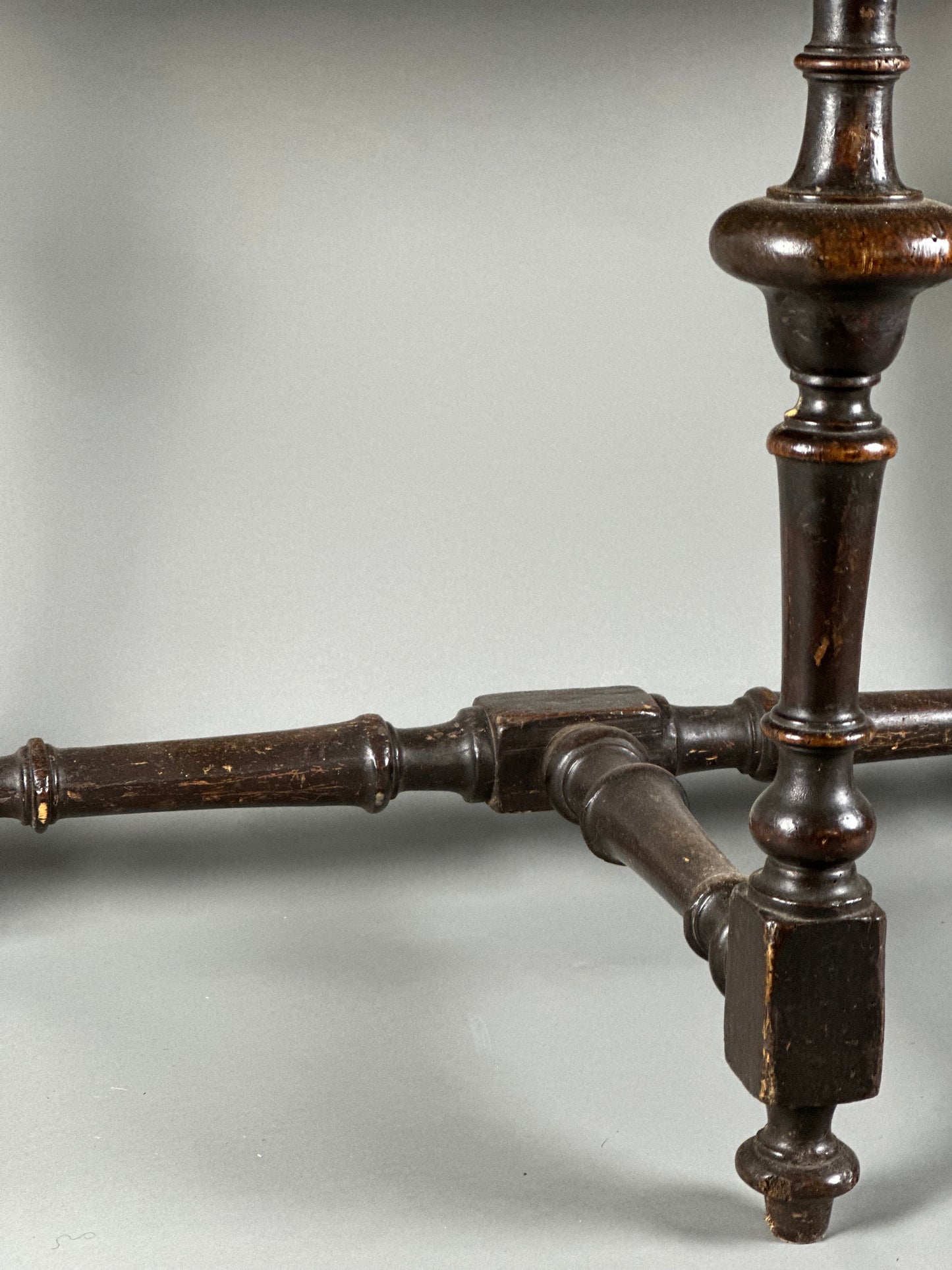 Tuscany Walnut Demi Lune Table c1780