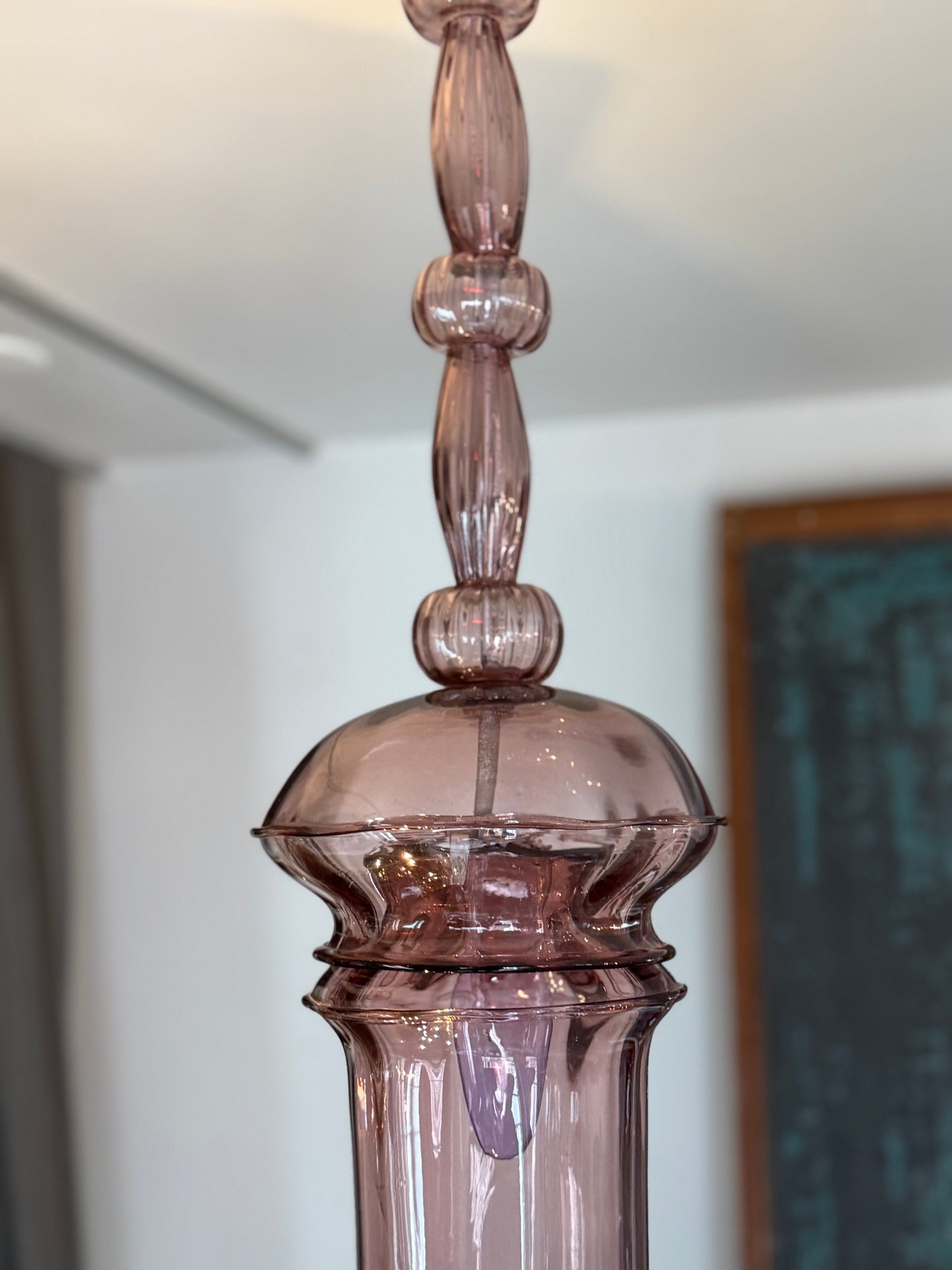 Murano Glass Chandelier  - Midcentury