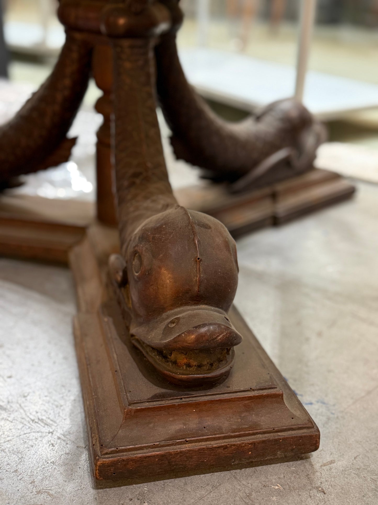 COMING SOON * Italian Dolphin Table c1820