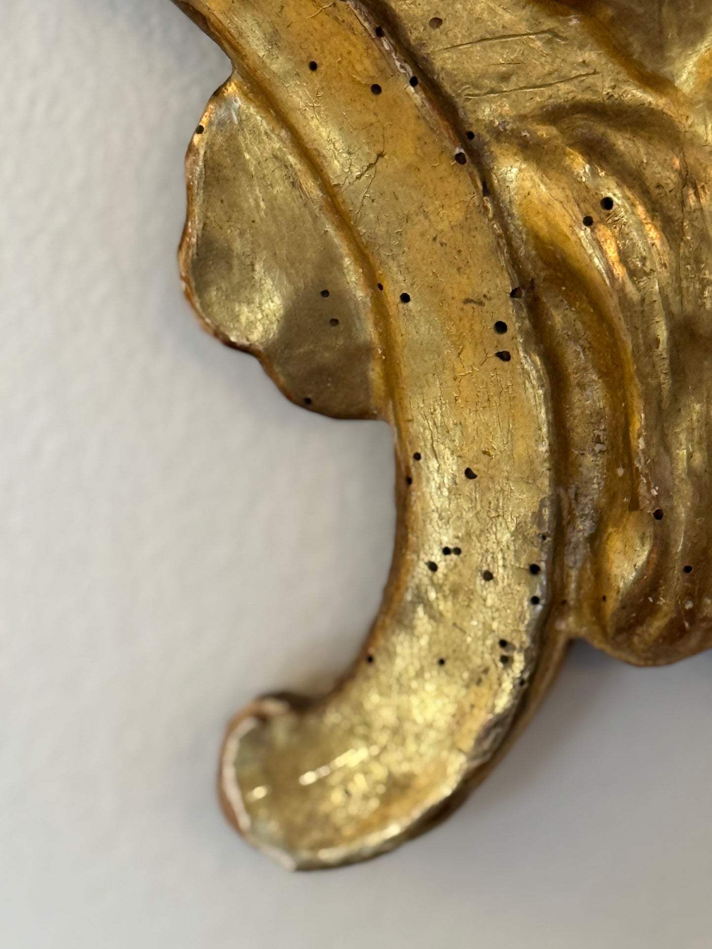 French Gold Gilt Louis XV Mirror c1780