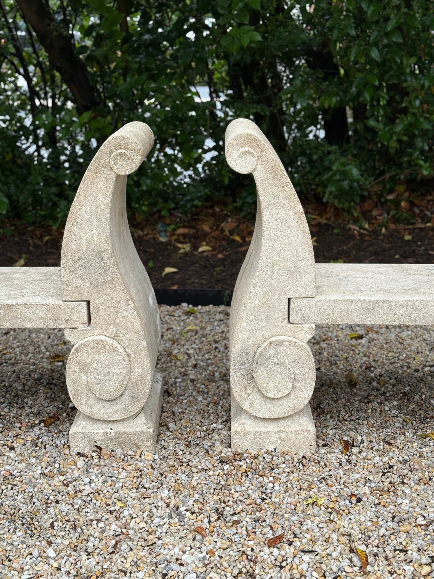 Italian Limestone Bench c1920