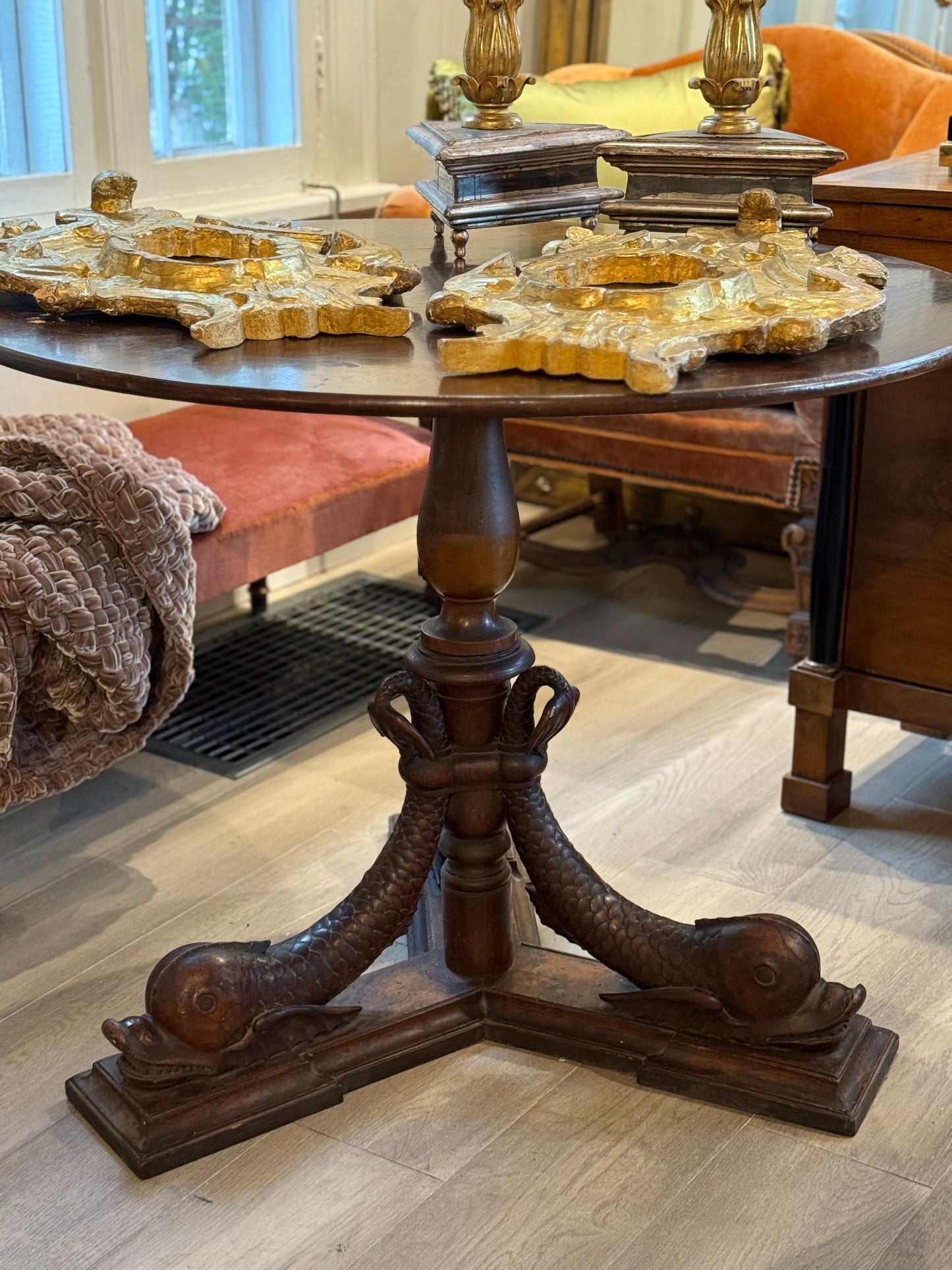 Italian Dolphin Table c1820