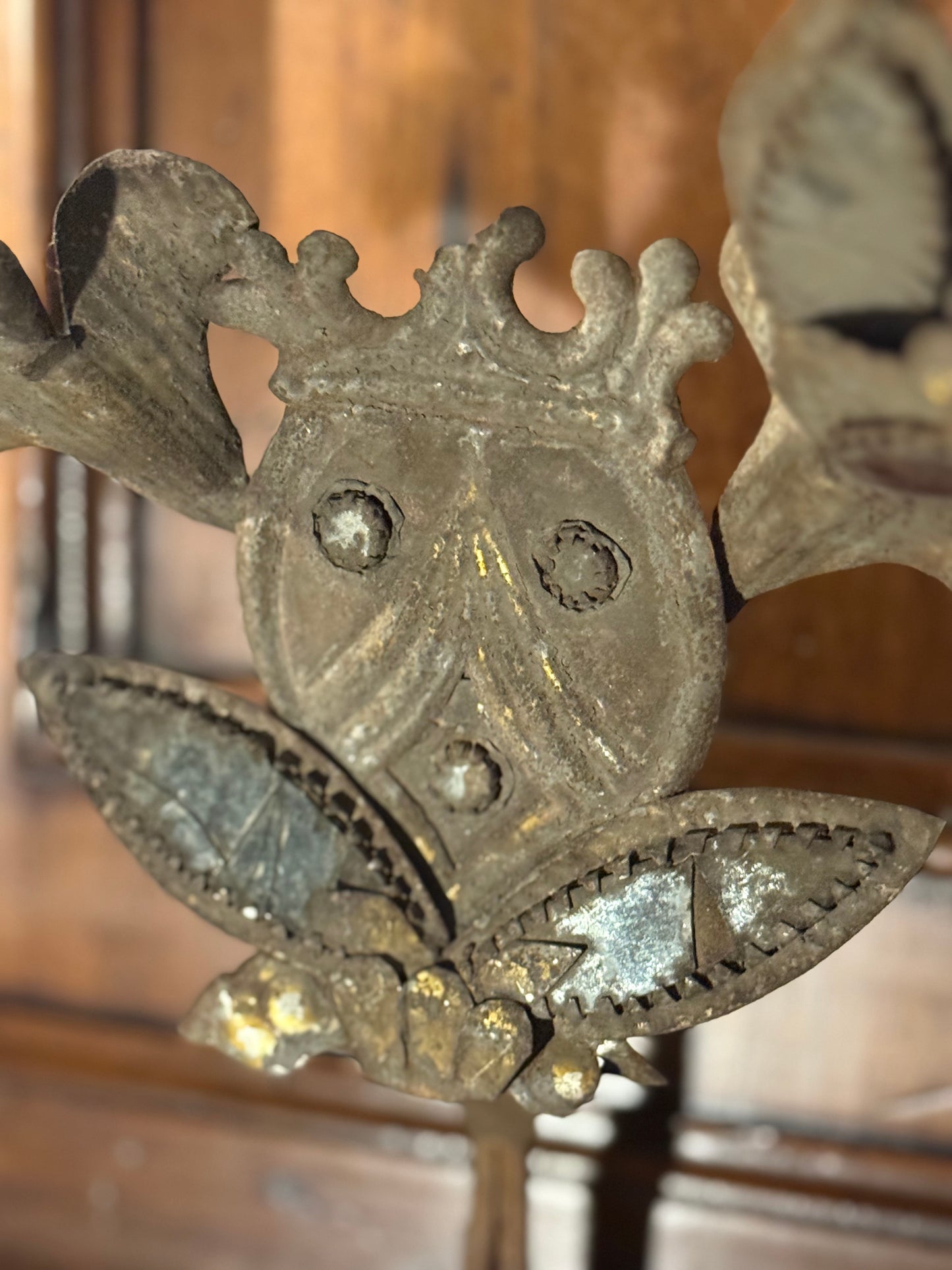 French Metal Candlesticks 19th Century - PAIR