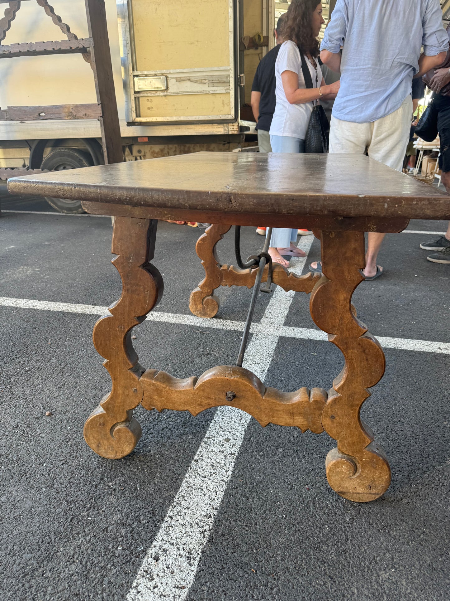French Walnut 18th Century Table