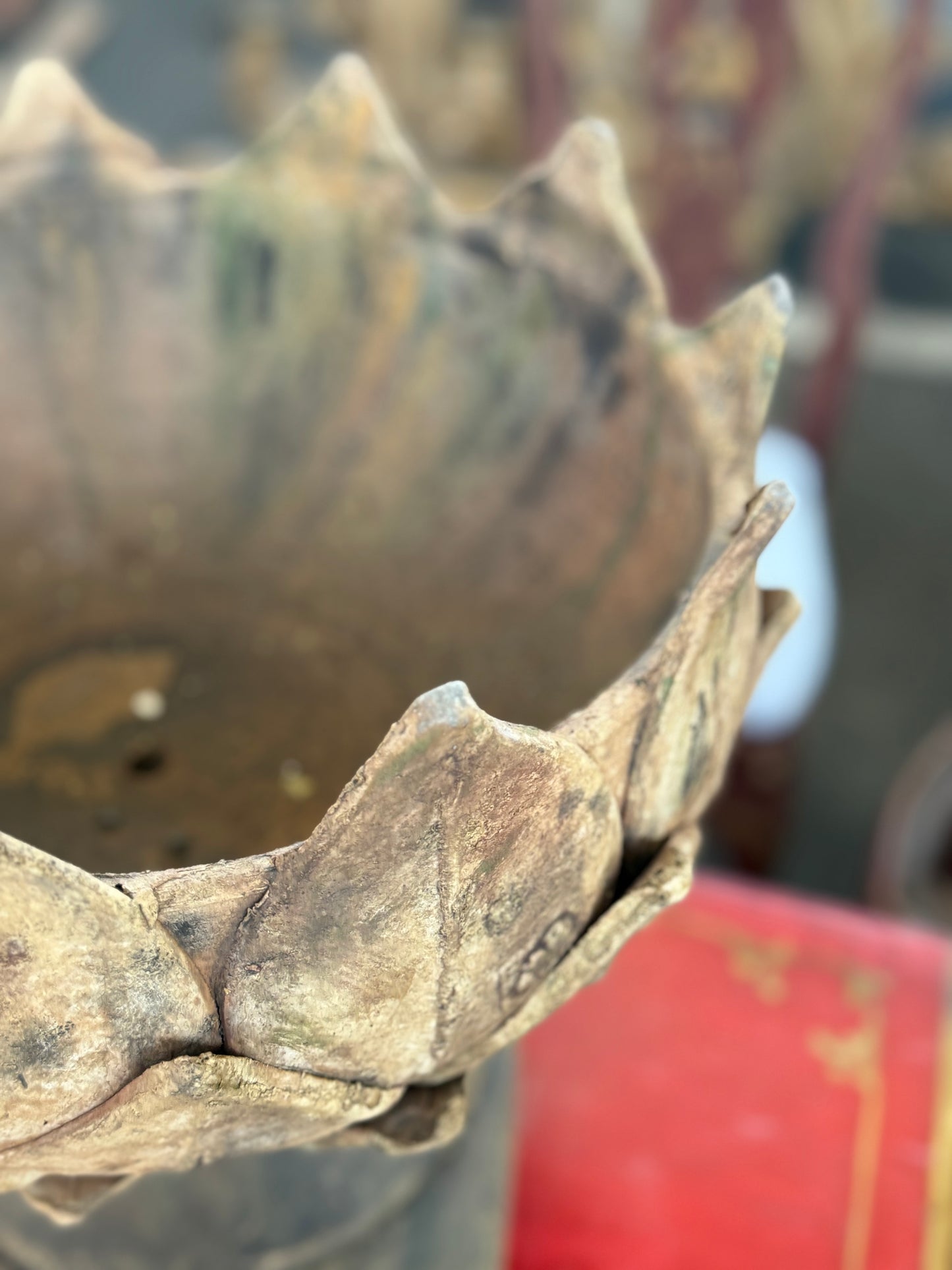 Terracotta Artichoke Urns