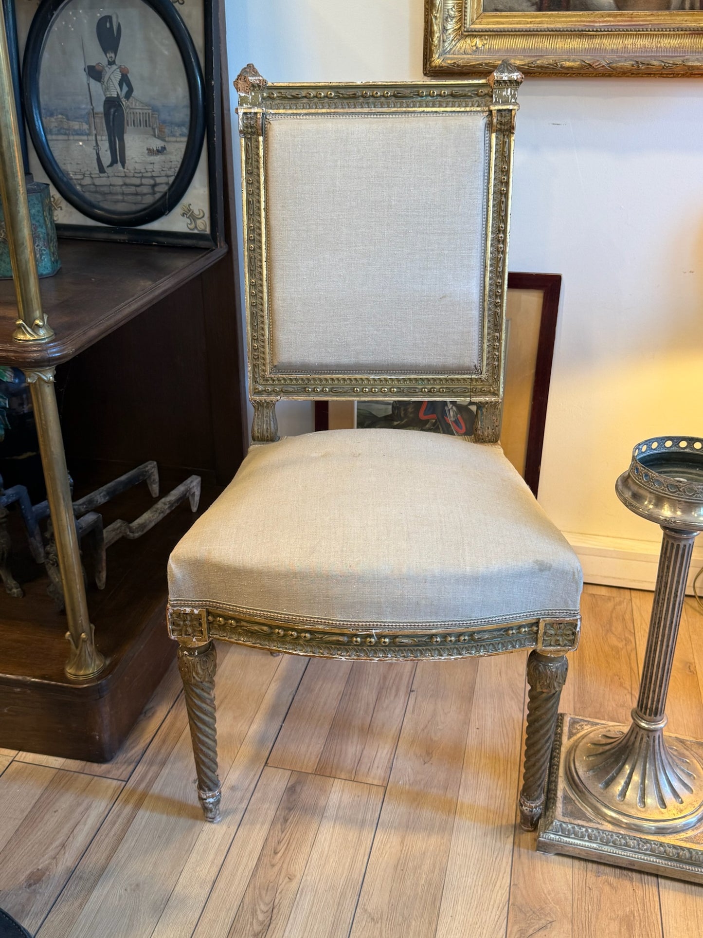 French Louis XVI Fauteuil