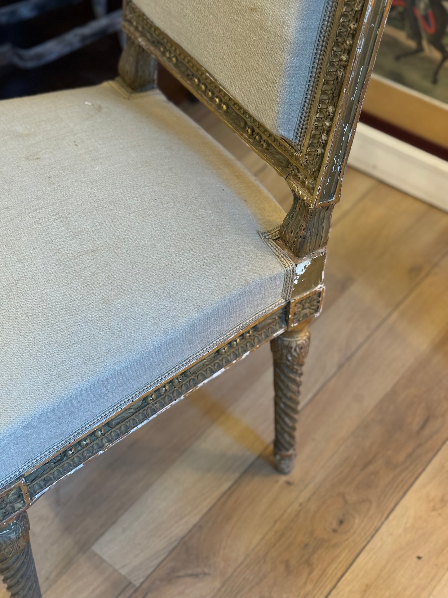 French Louis XVI Fauteuil