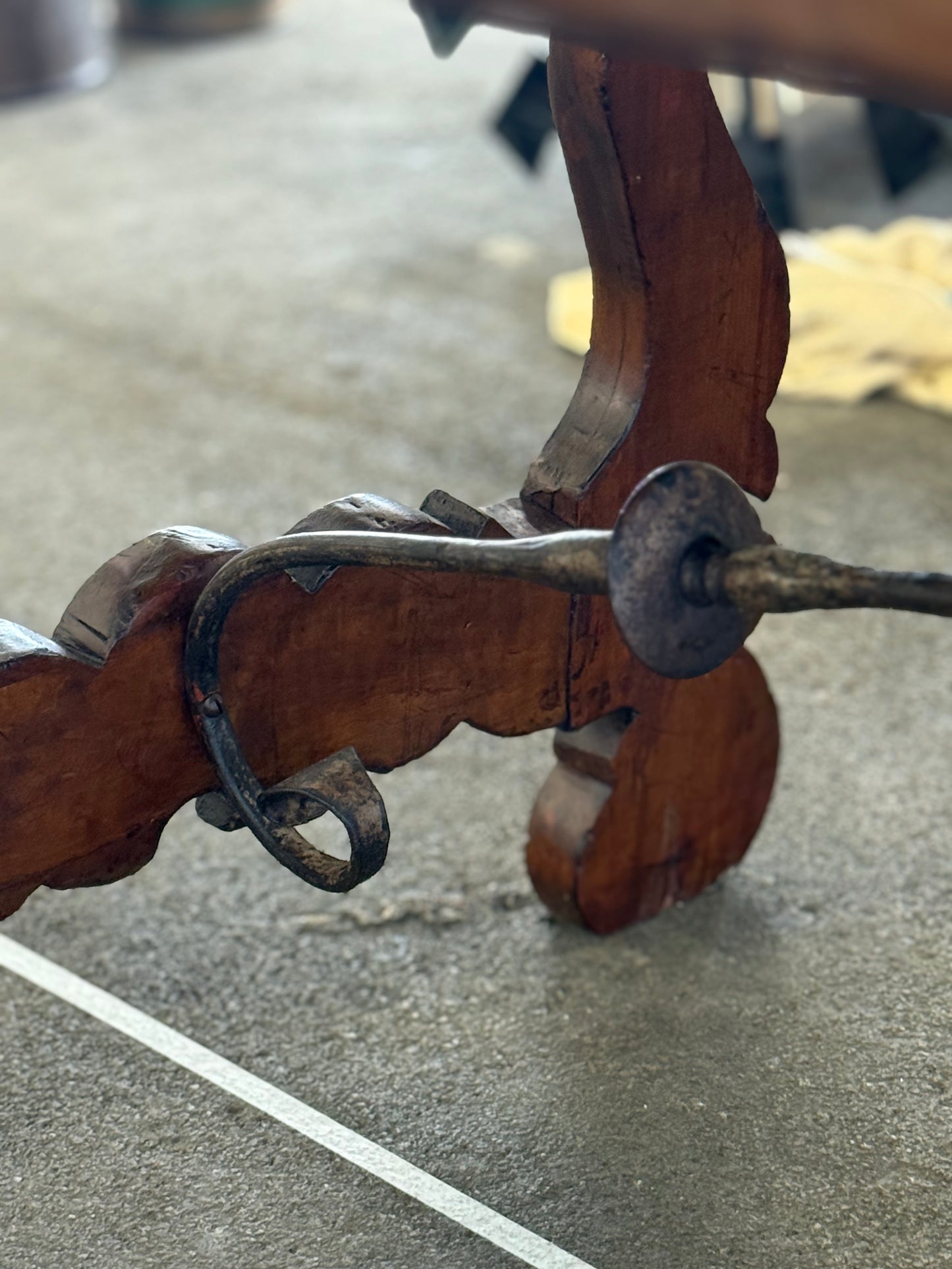 French Walnut Farm Table