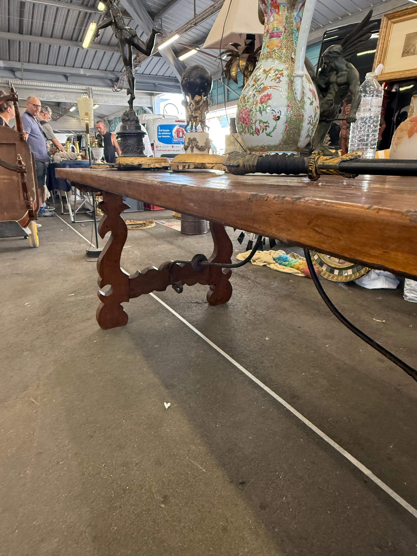 French Walnut Farm Table
