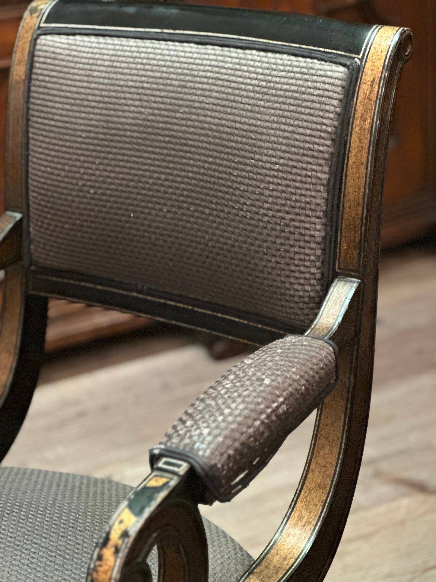 SOLD ** French Empire Dining Chairs c1810 -Set of 6