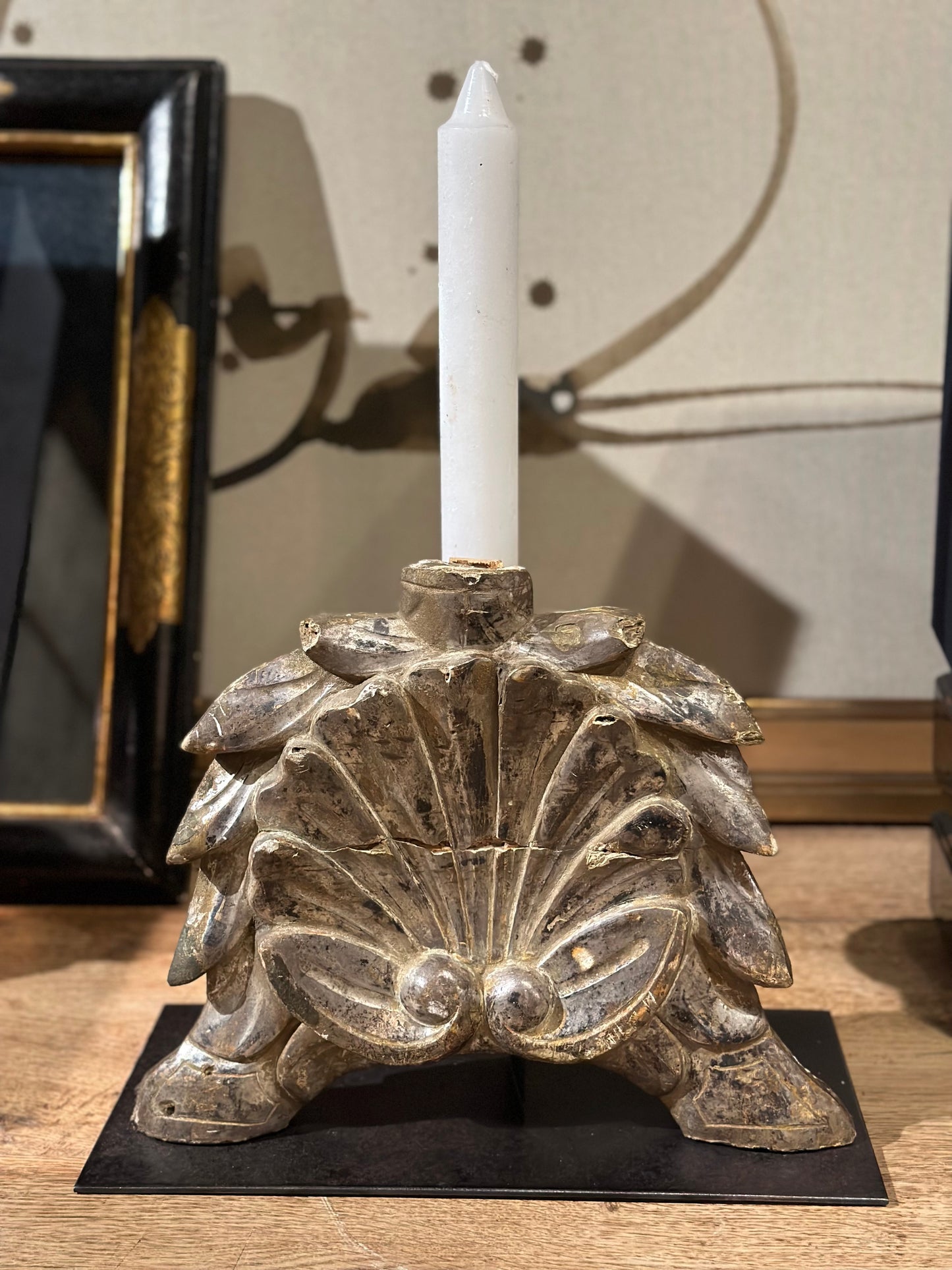 Italian Wooden Shell Fragment c1780