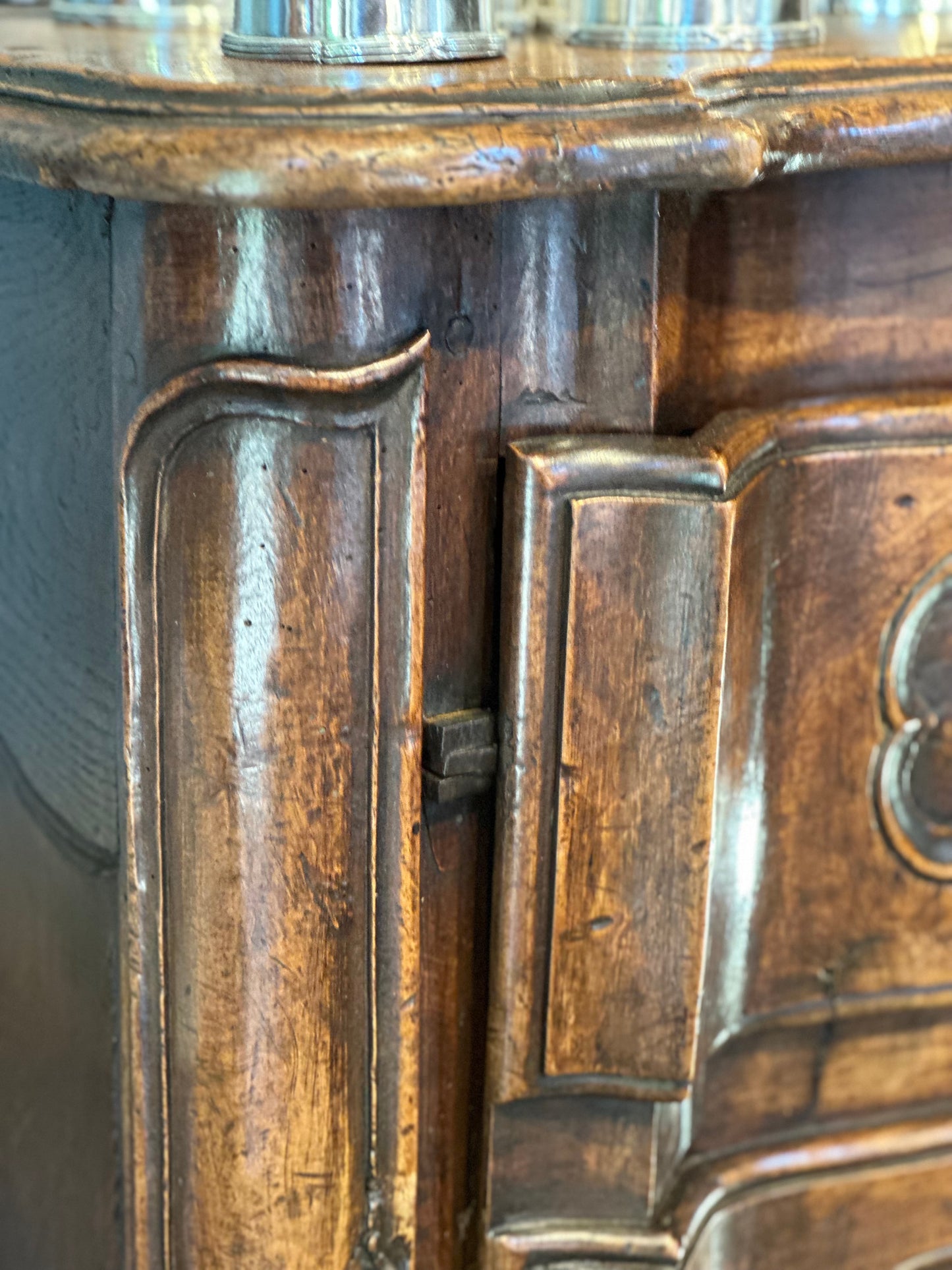 French Walnut Cabinet c1780