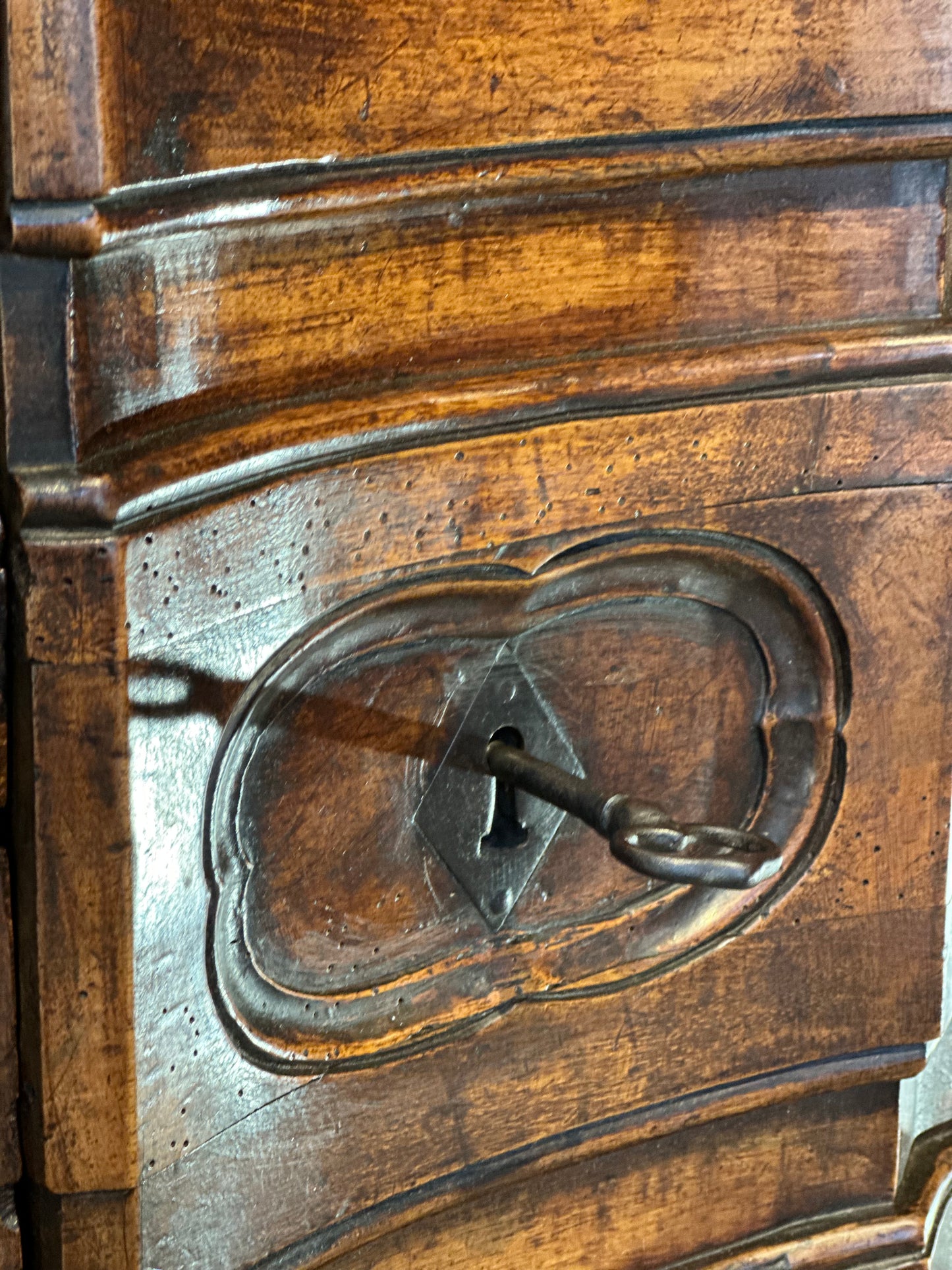 French Walnut Cabinet c1780