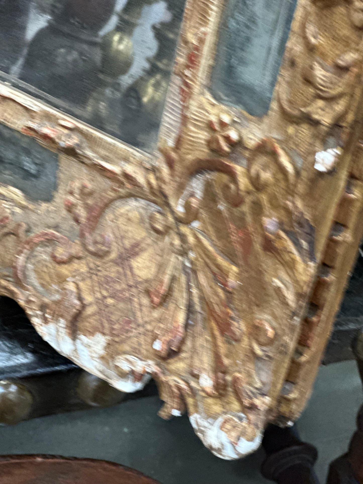 18th Century Carved Mirror