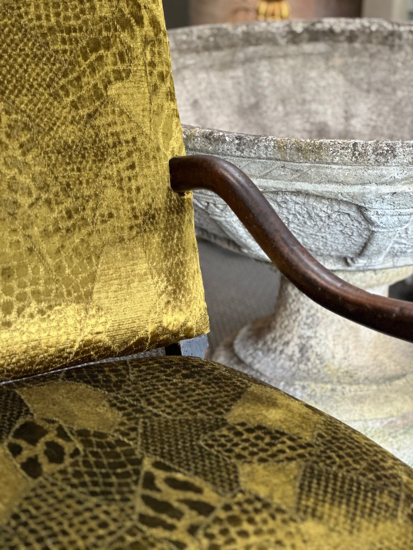Os de Mouton Walnut Chair France c1800 - Single