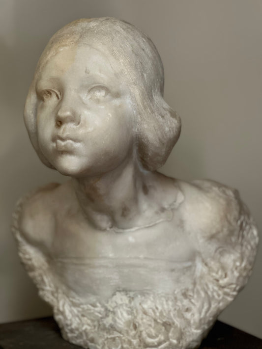 Italian Marble Bust - Child