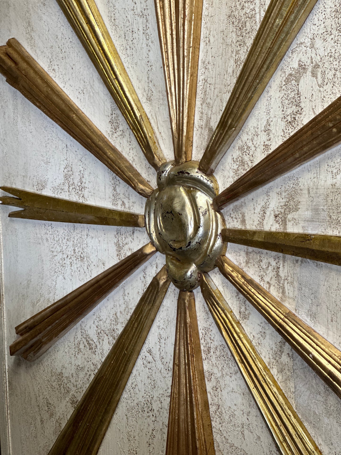 Italian Sunburst Plaque - New With Old Parts - EACH