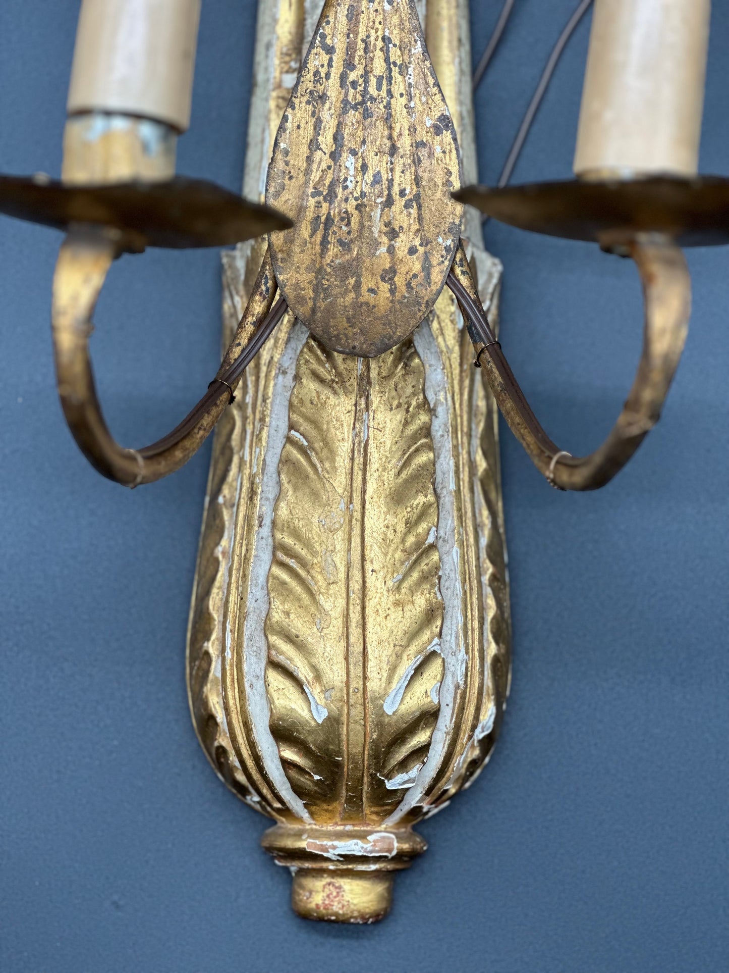 French Gilt Sconces c1860