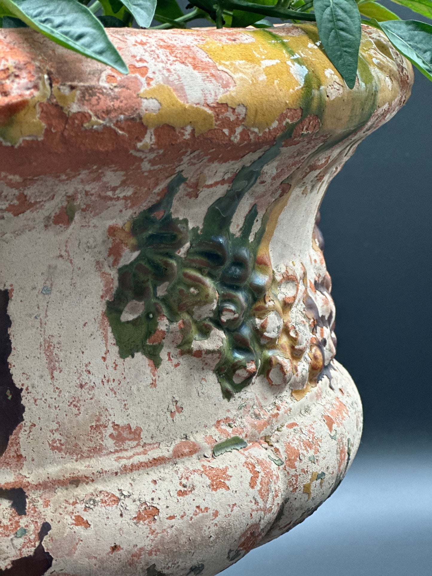 French Terra Cotta Planter c1780