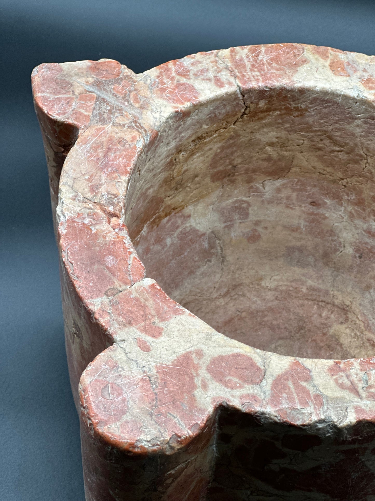Italian Marble Mortar c1800s - Large