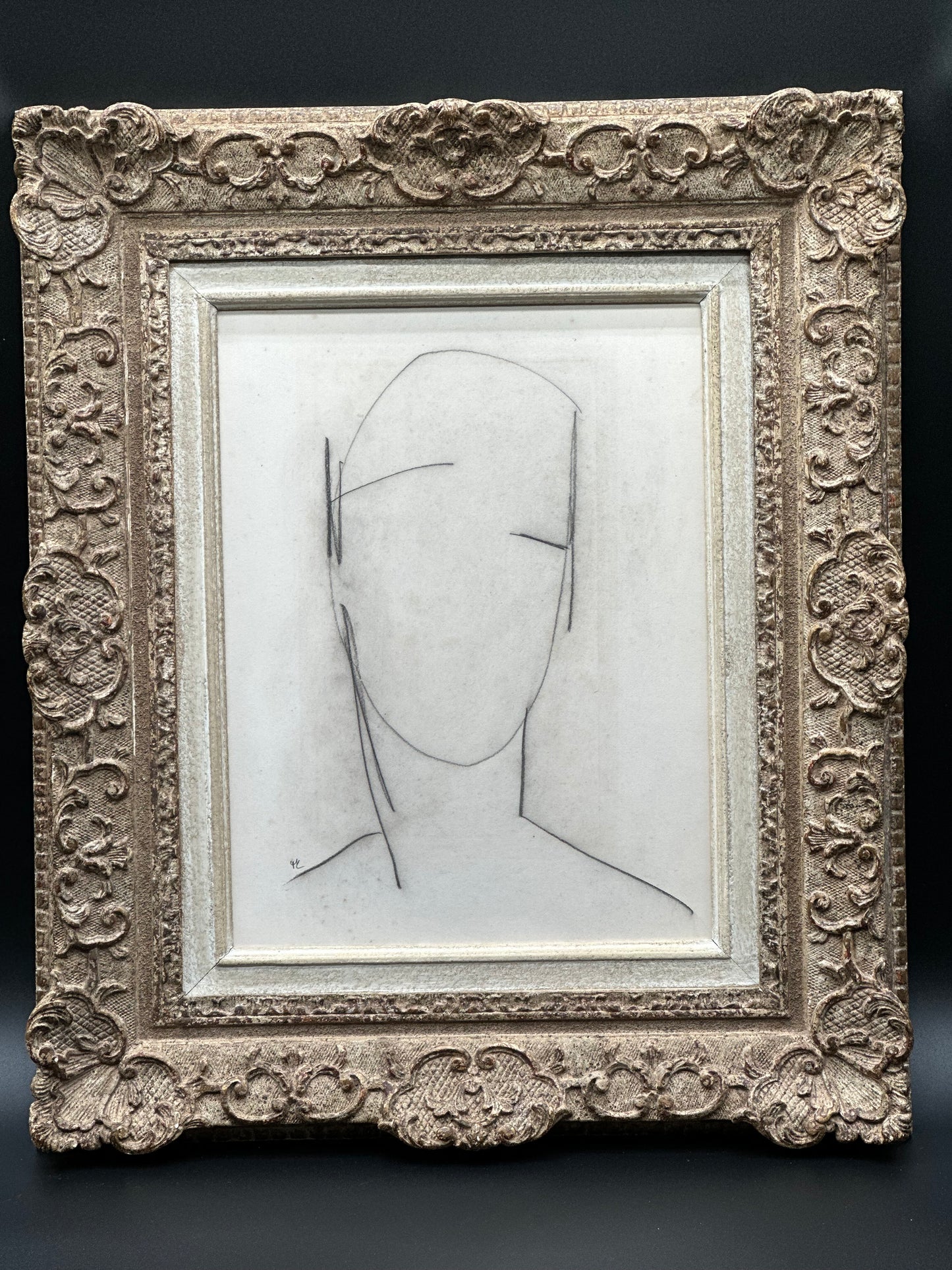 Jean Marc Louis Painting- Man