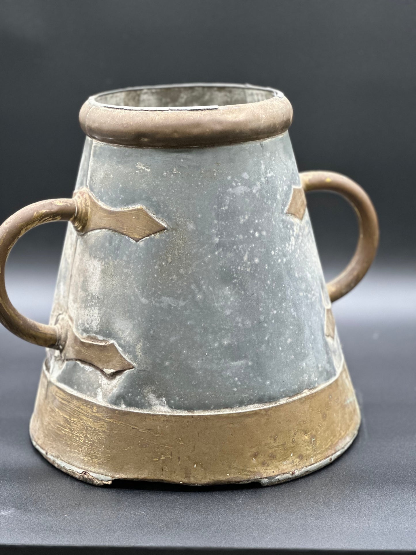 Zinc Tancards c1820 - PAIR