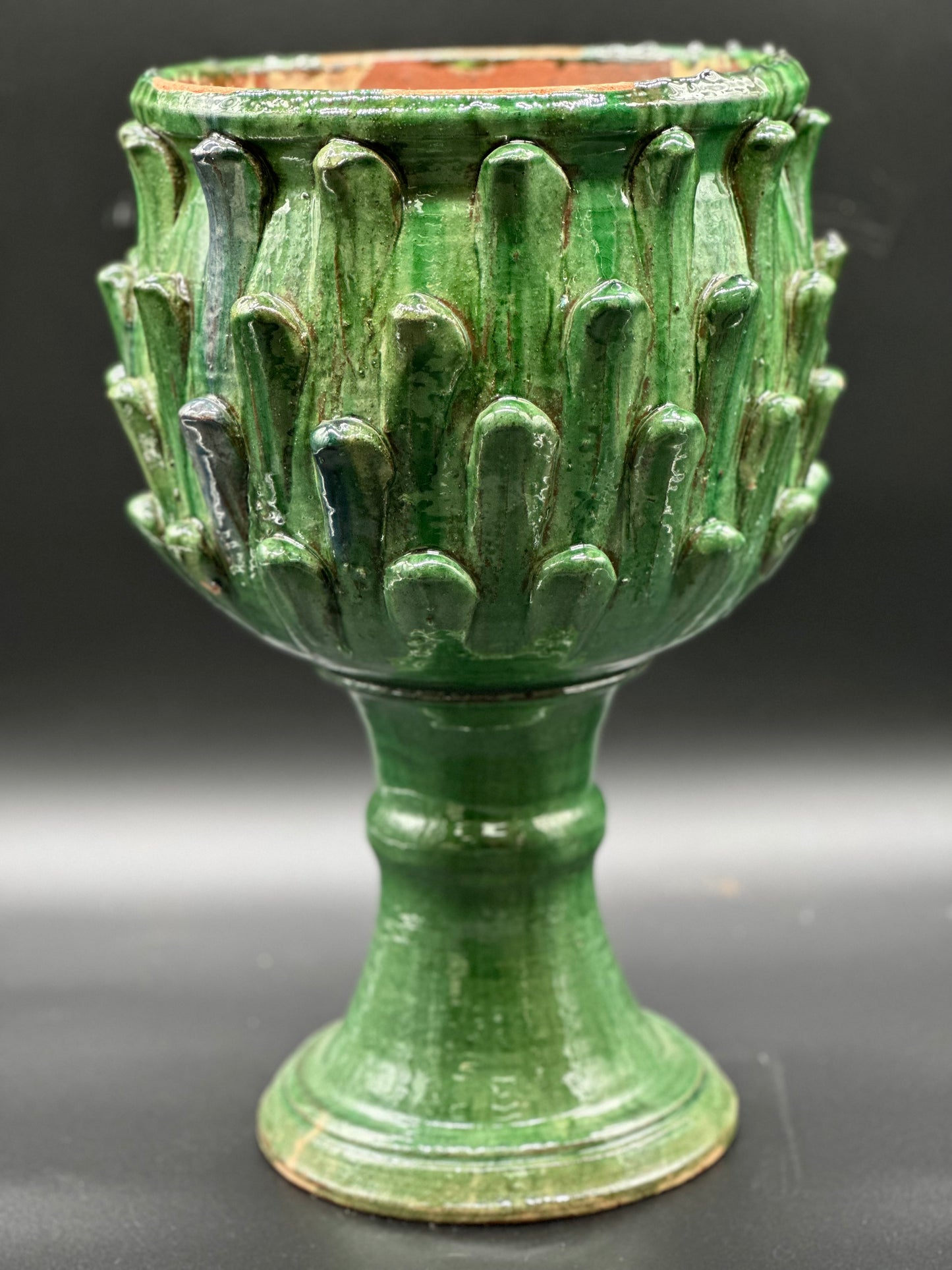 Italian Green Pottery - Florence, Italy c1880