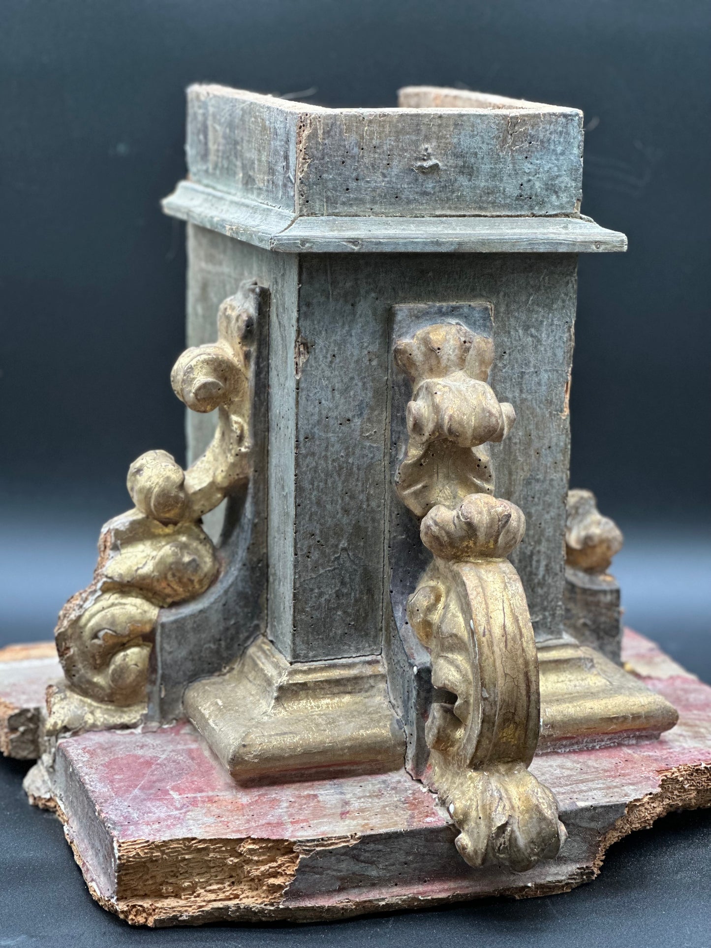 Italian Fragment Bracket Wood & Gilt c1790 - EACH