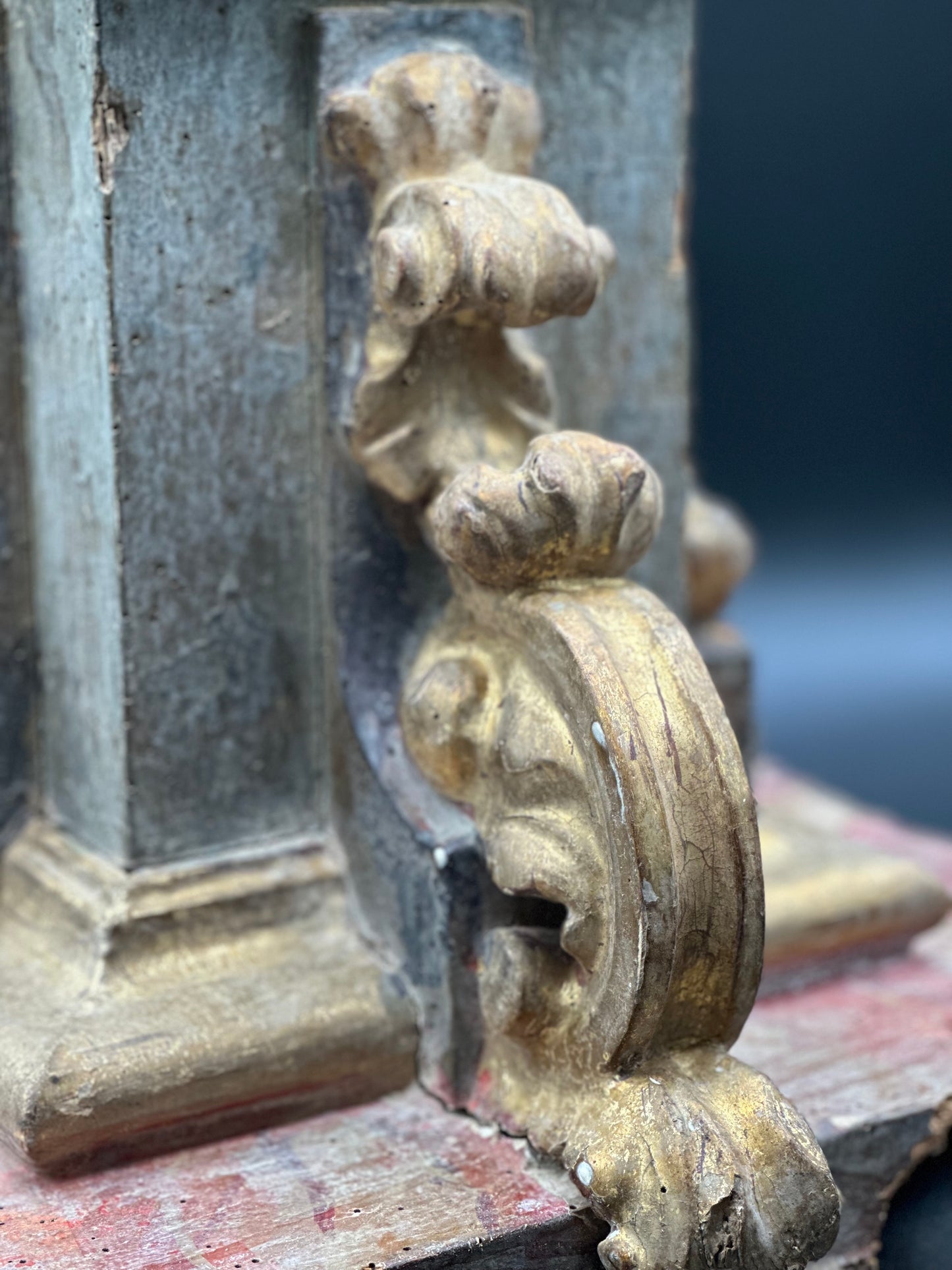 Italian Fragment Bracket Wood & Gilt c1790 - EACH