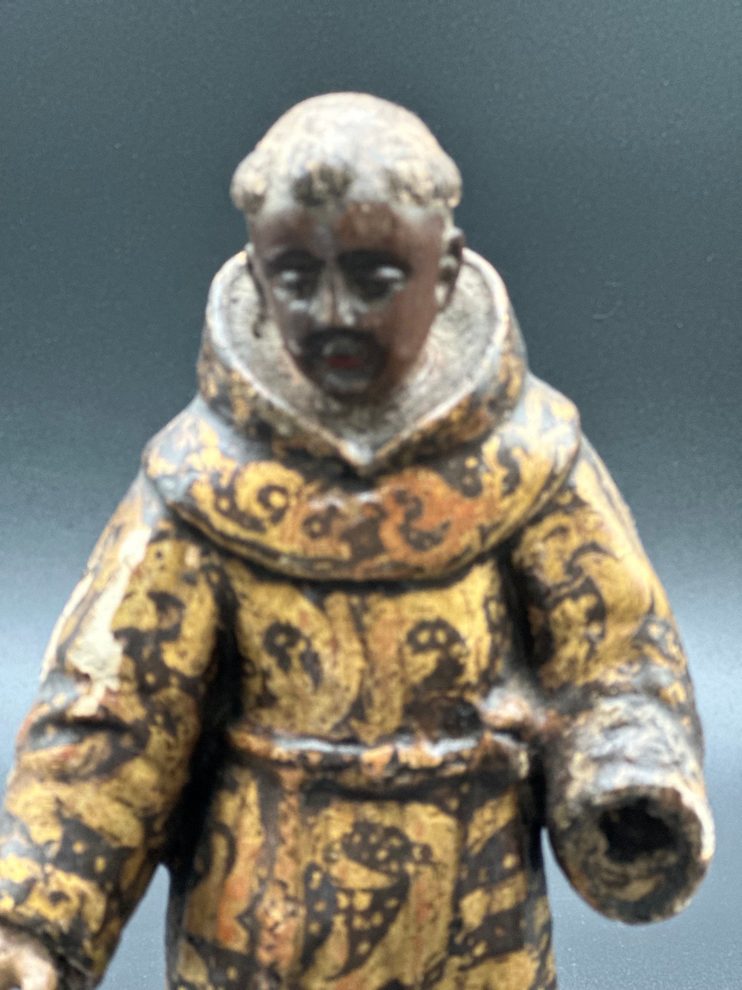 Carved Wood and Gilt Saint - 18th Century