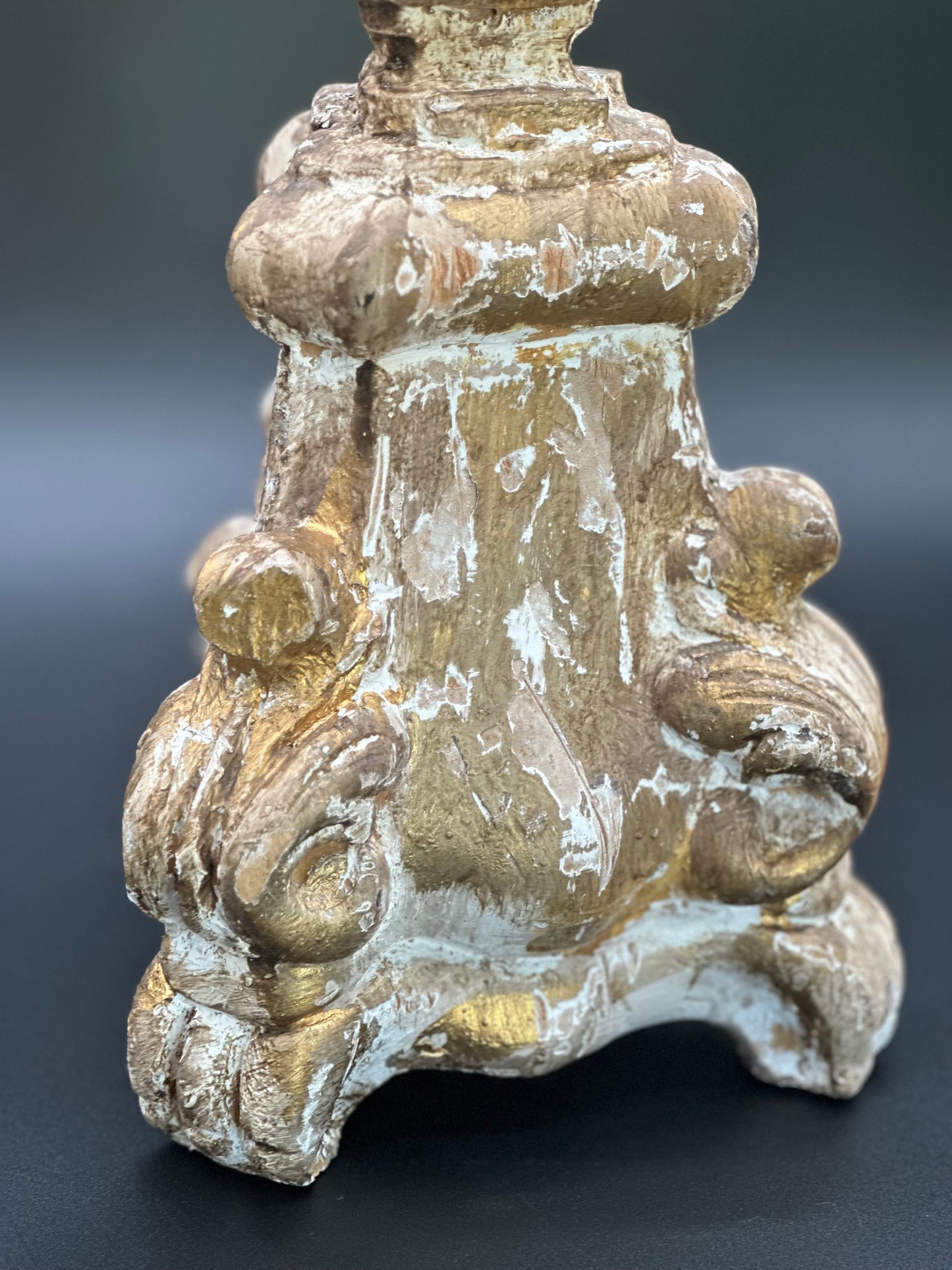 Italian Baroque Candlestick c1780