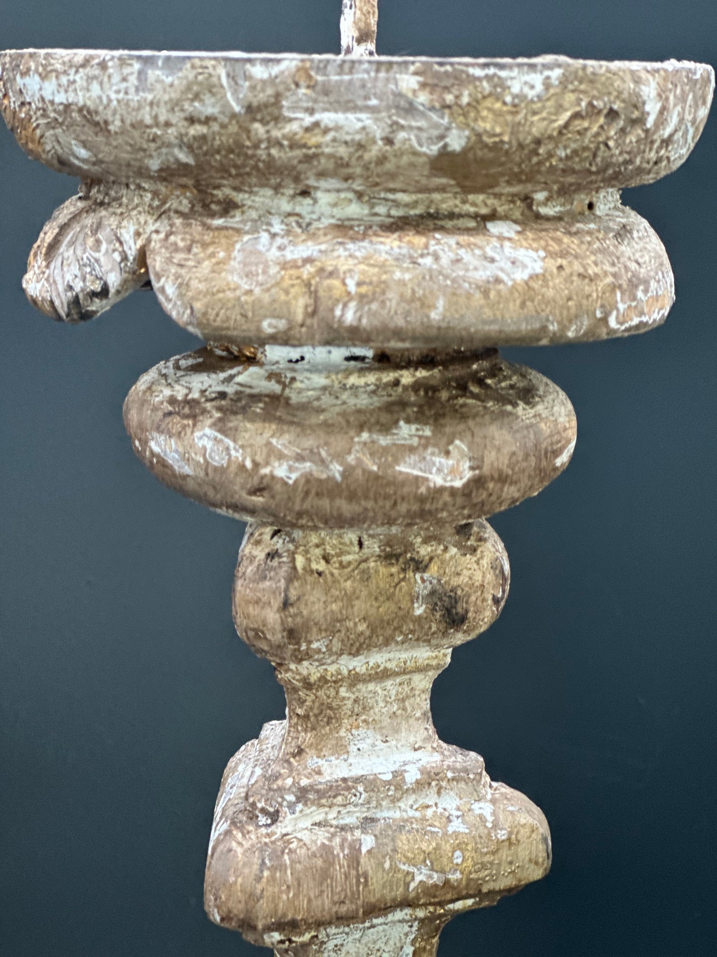 Italian Baroque Candlestick c1780
