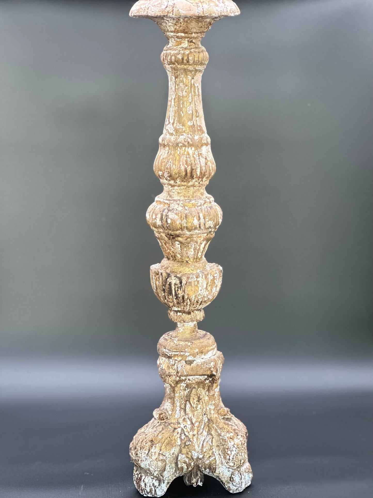 Italian Baroque Candlestick c1780