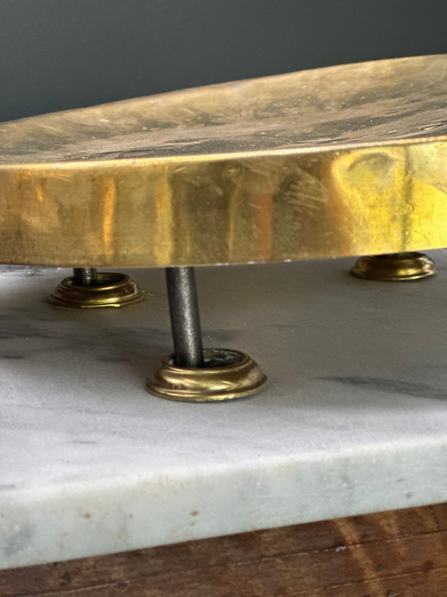 Wood, Brass and Marble Scale c1840