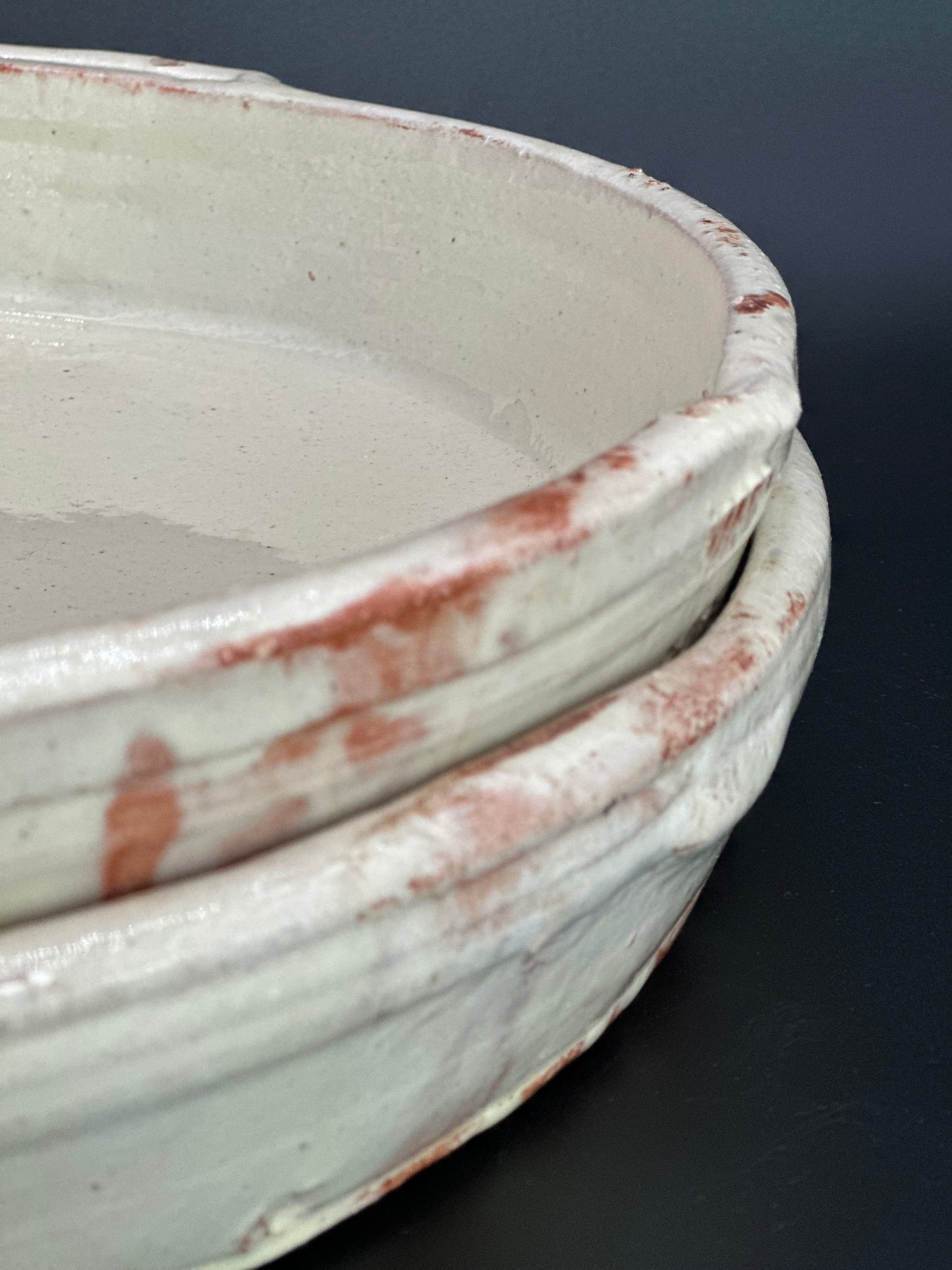 French Pottery Cream - Plat a Gratin Large