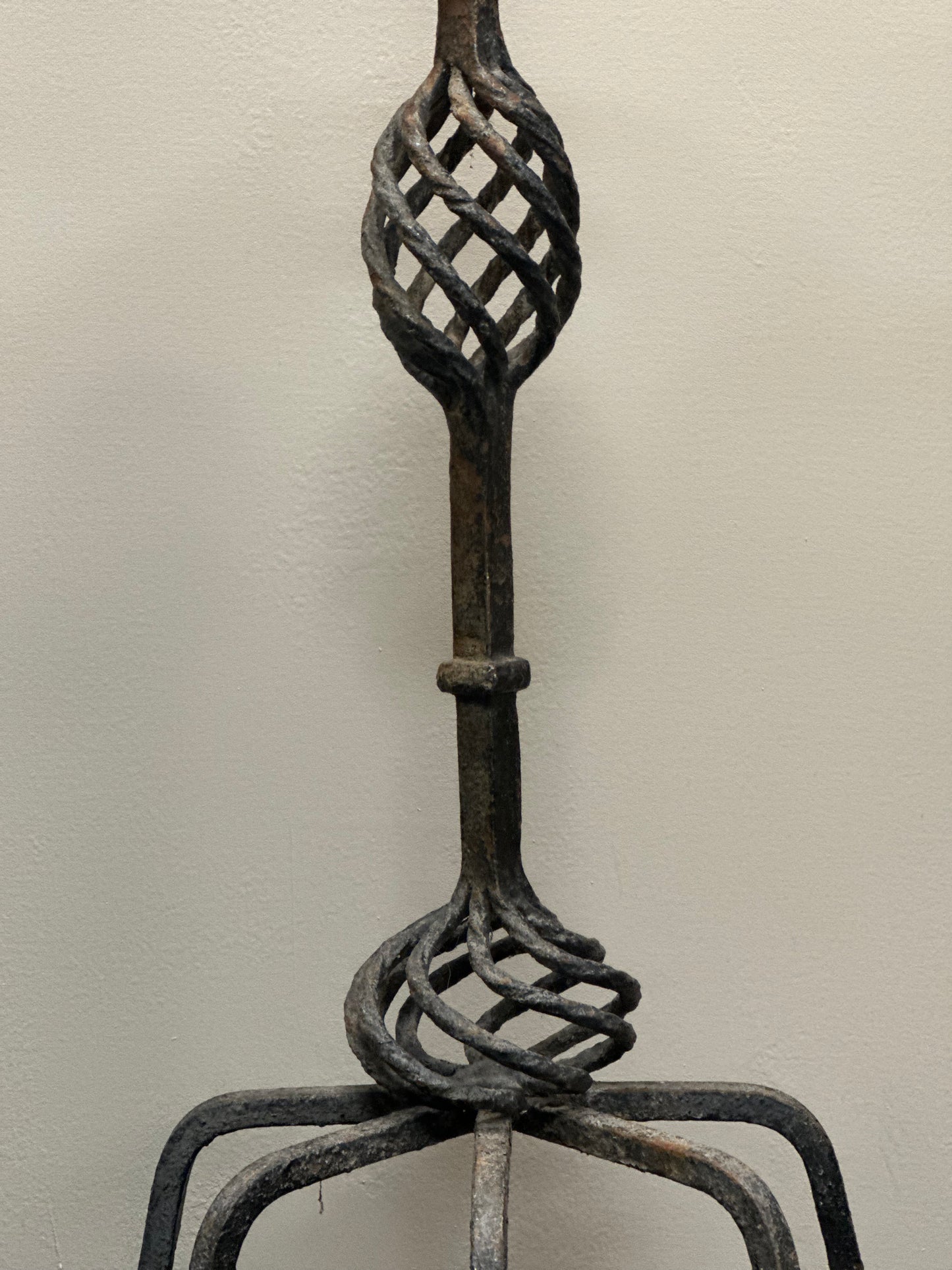 Iron Floor Candelabra