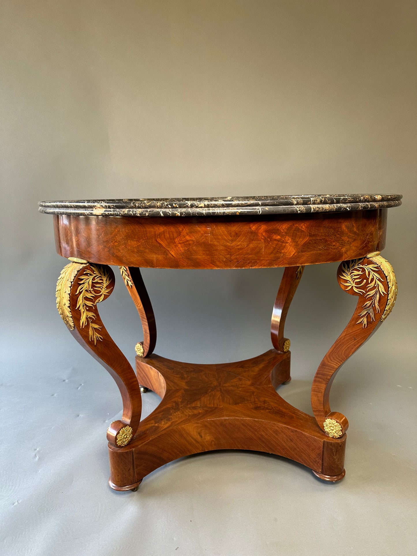 Marble Top Round Table
