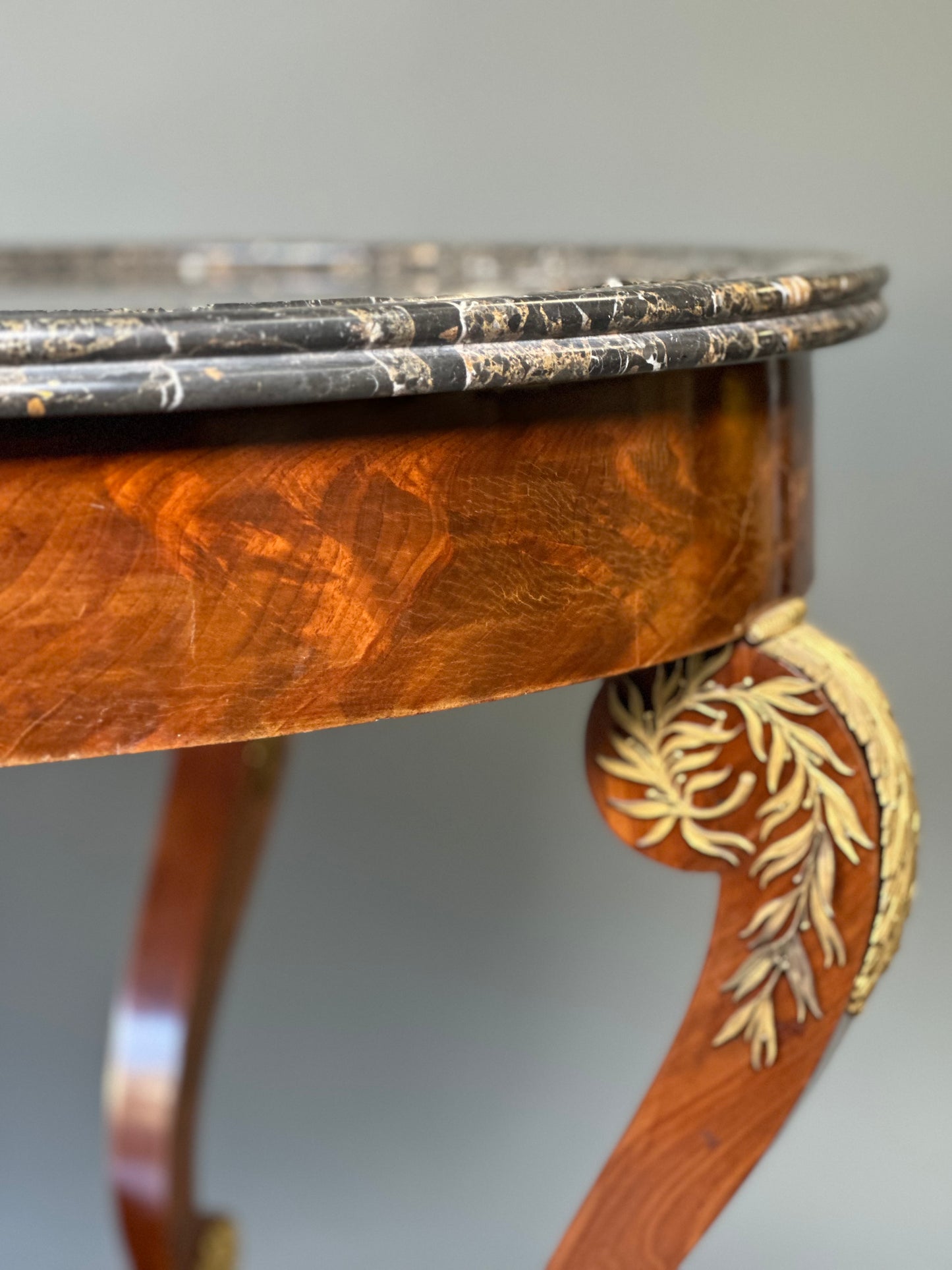 Marble Top Round Table
