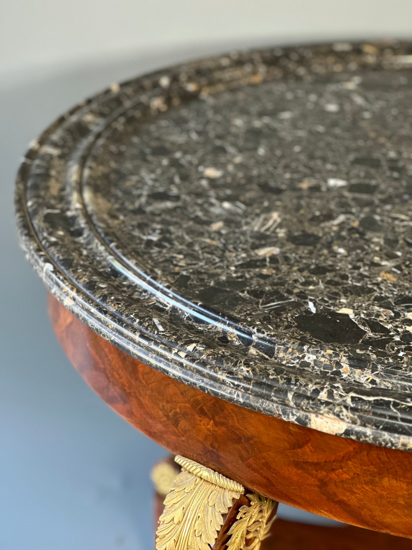 Marble Top Round Table