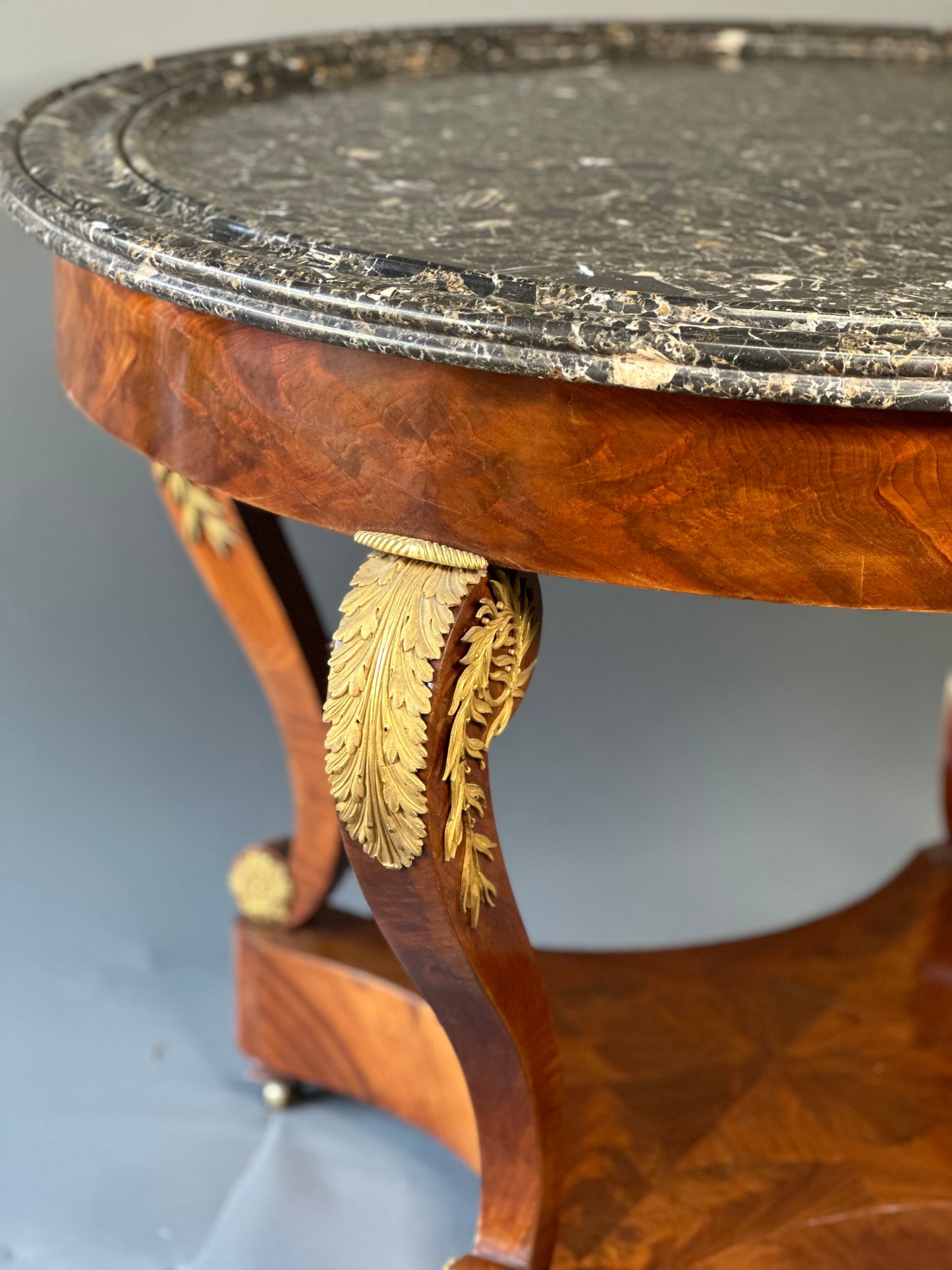 Marble Top Round Table