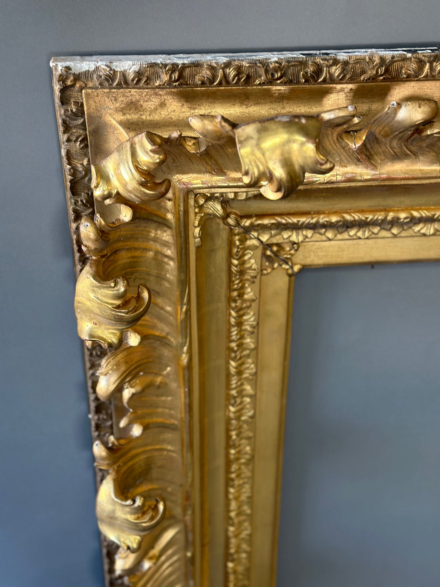 Plaster Gold Gilt Frame - Italian