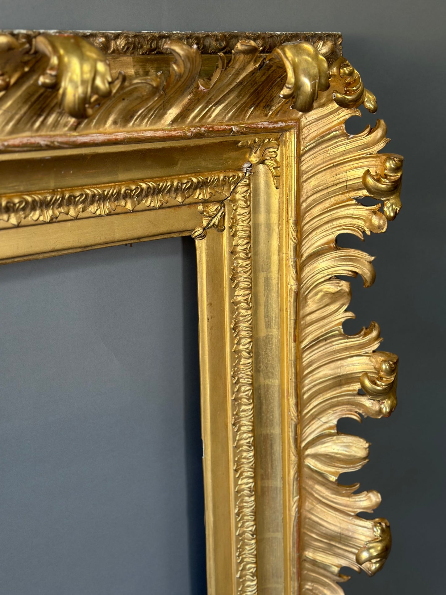 Plaster Gold Gilt Frame - Italian