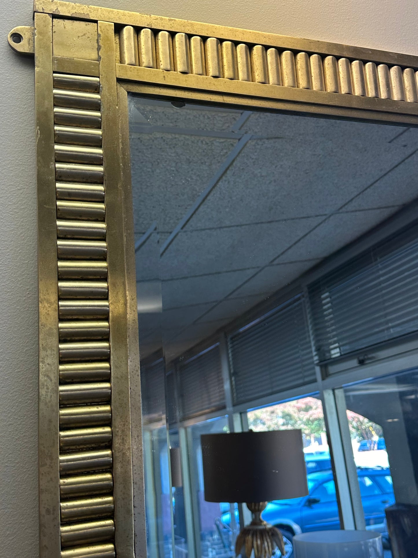Brass Mirror - Midcentury Barcelona