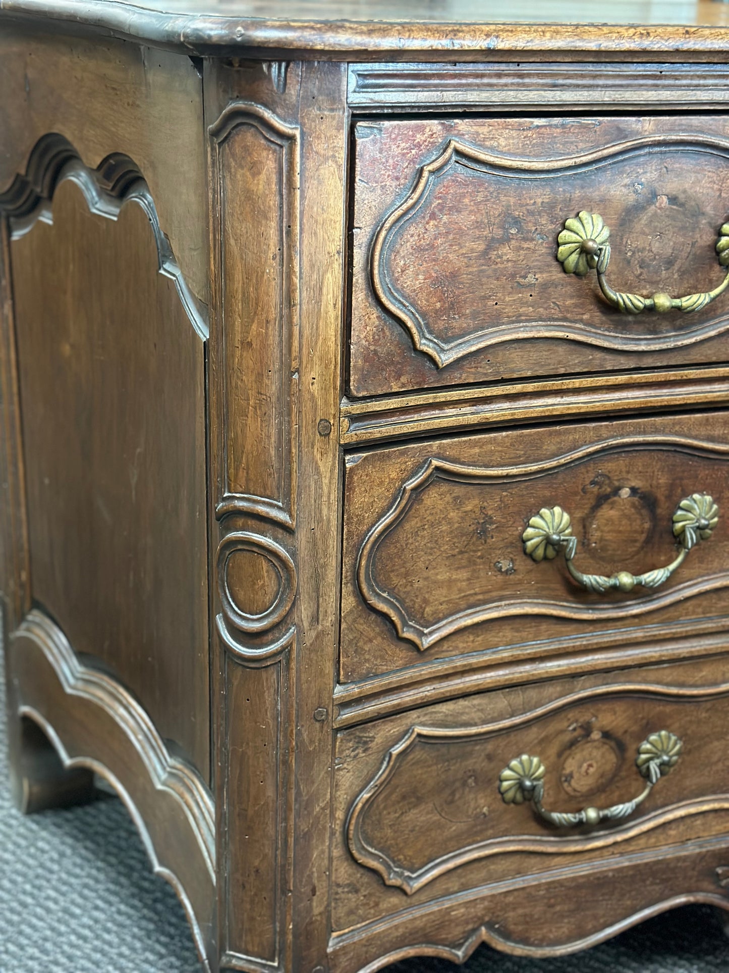 French Oak Chest 19th Century