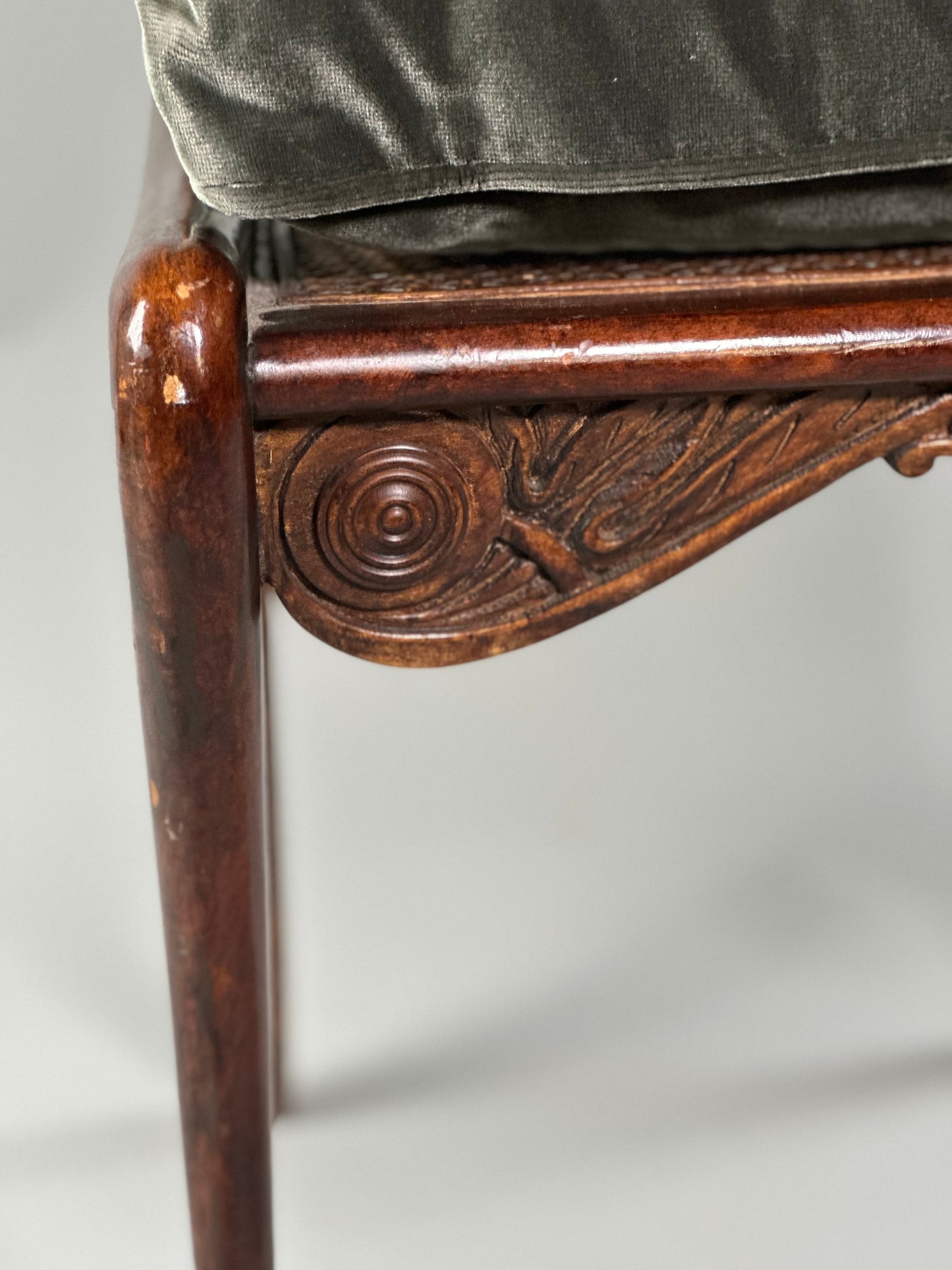 Italian Mahogany & Gilt Chairs c1820 - Set of 6