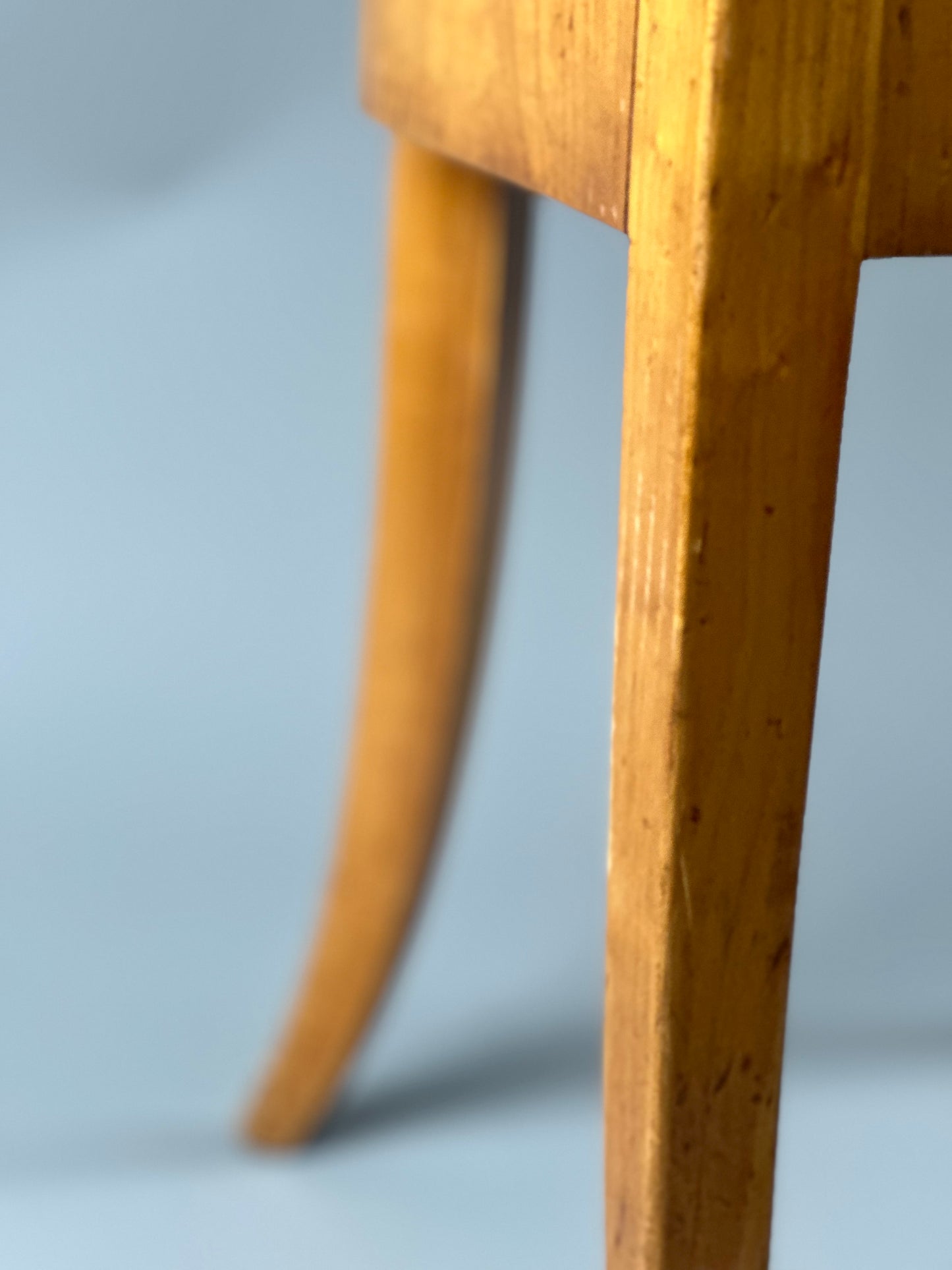 Napoleon III Walnut Dining Chairs With Satin Wood Inlay - Set of 4