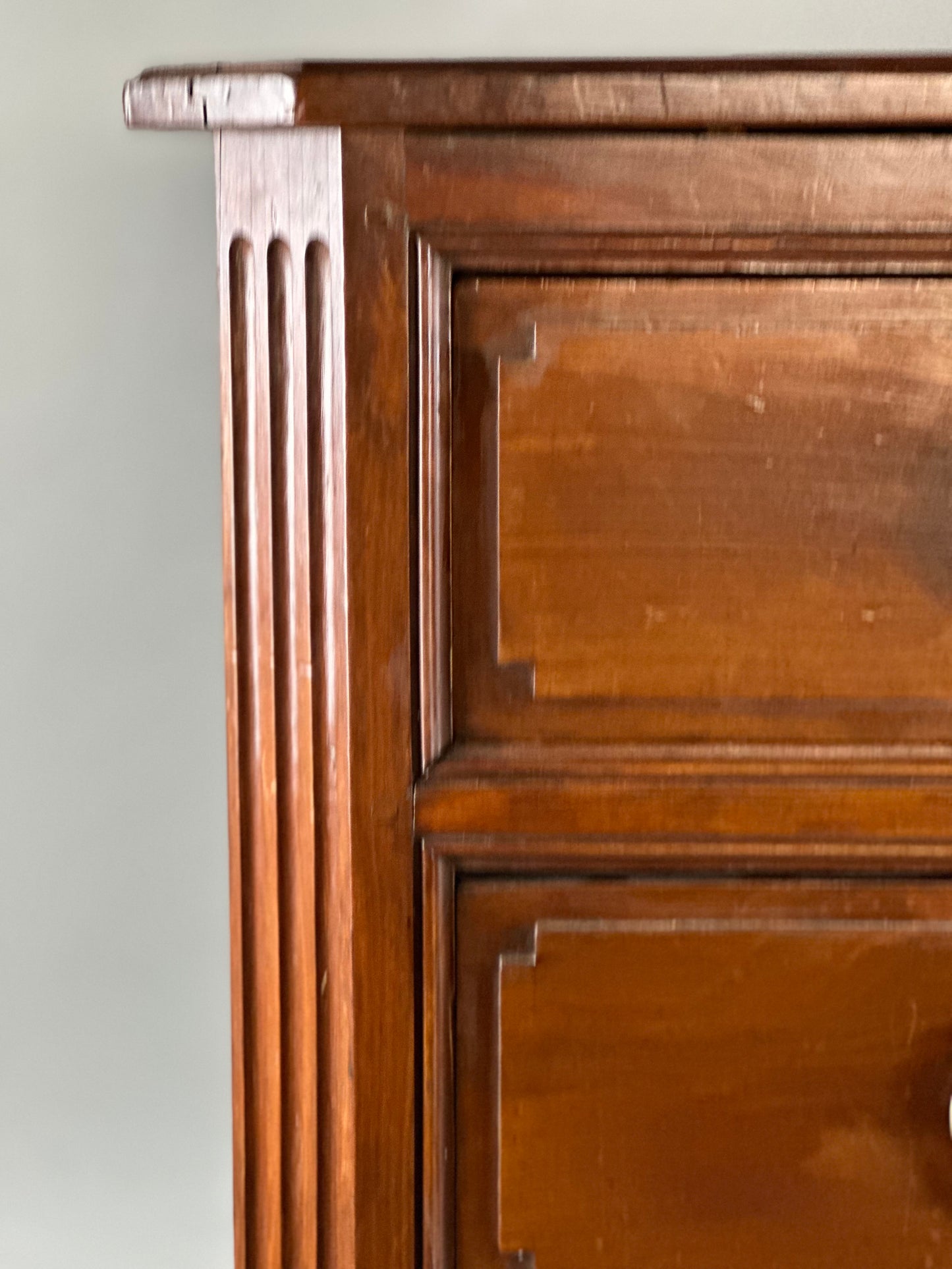 Walnut French Chest Louis XVI c1800