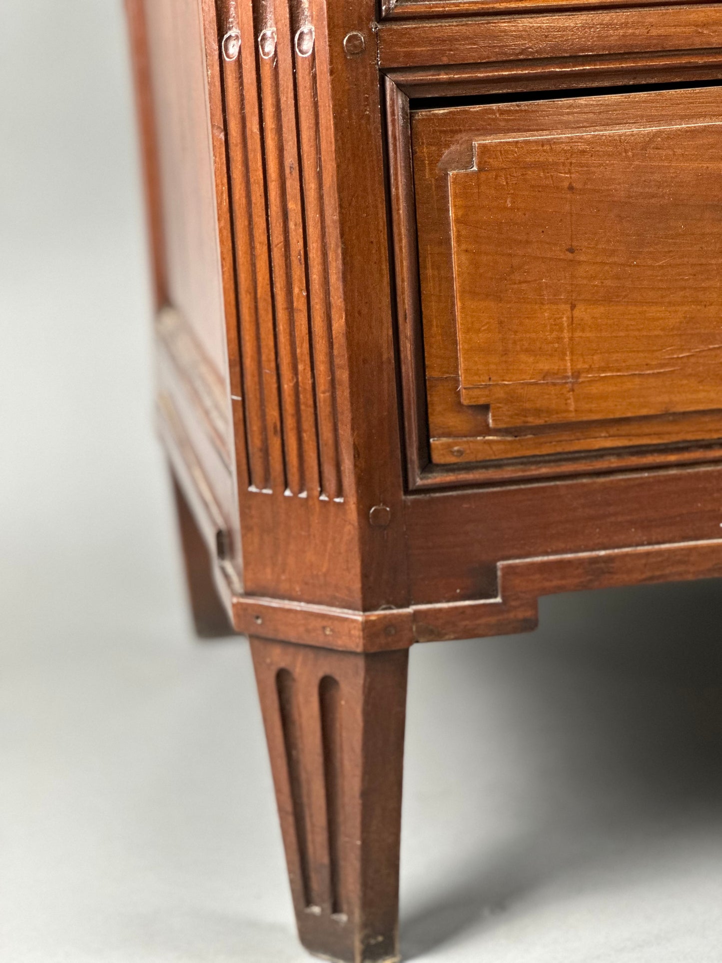 Walnut French Chest Louis XVI c1800