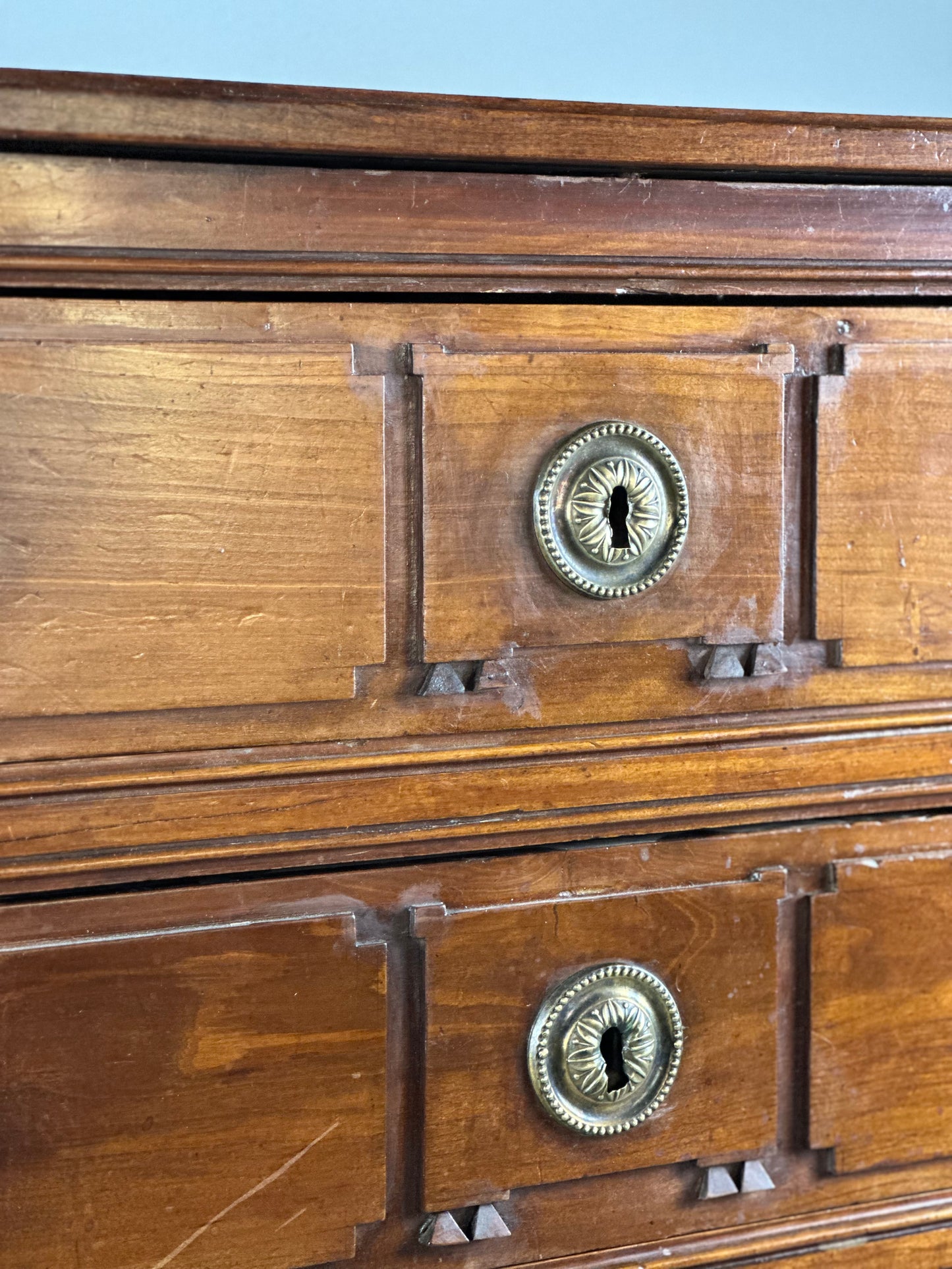 Walnut French Chest Louis XVI c1800