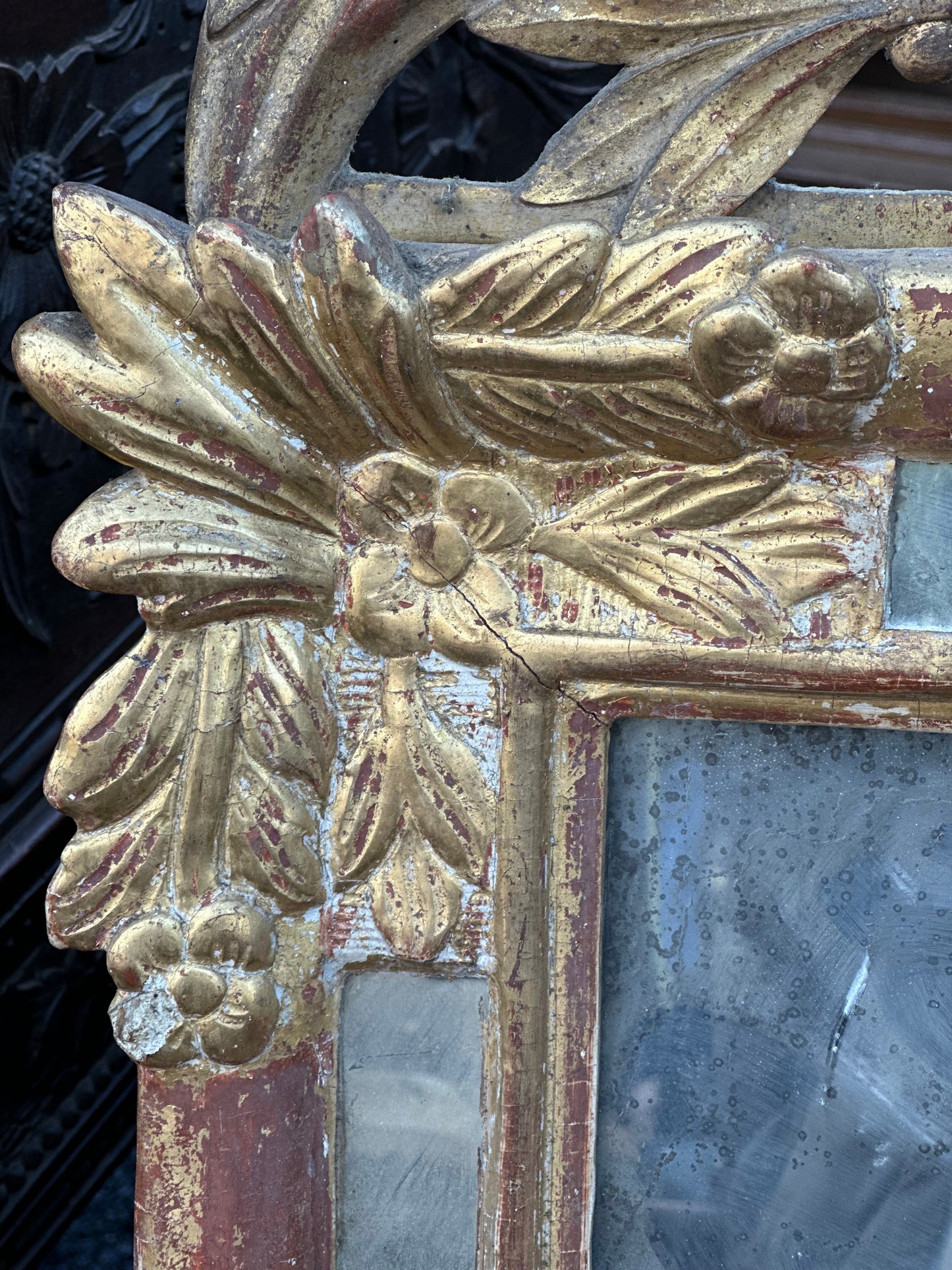 19th Century Carved Gilt Mirror